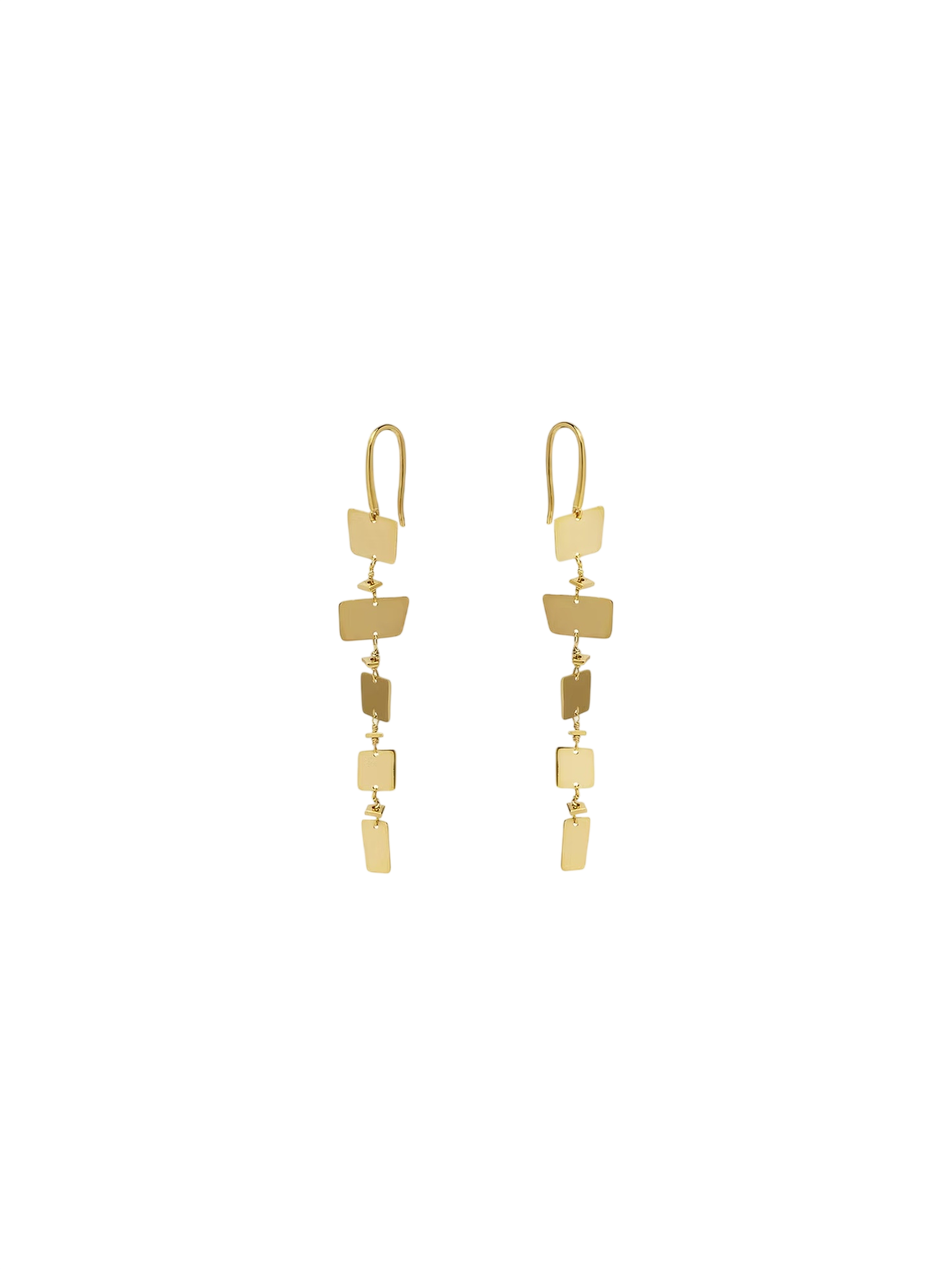 Rainbow Total Gold Earrings
