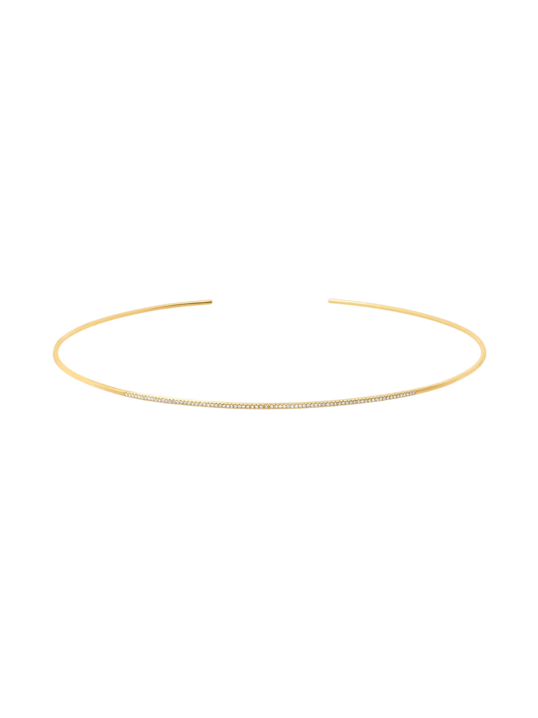 Axis Choker with White Pavé Diamonds photo