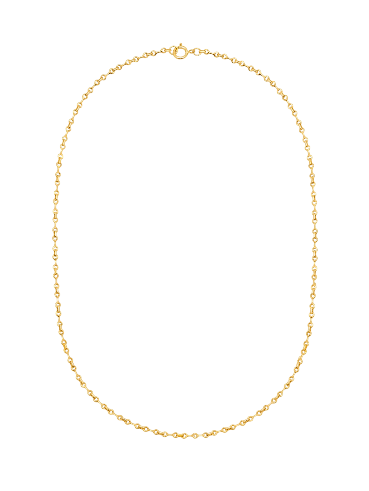 Mini Double Beam Chain Necklace photo