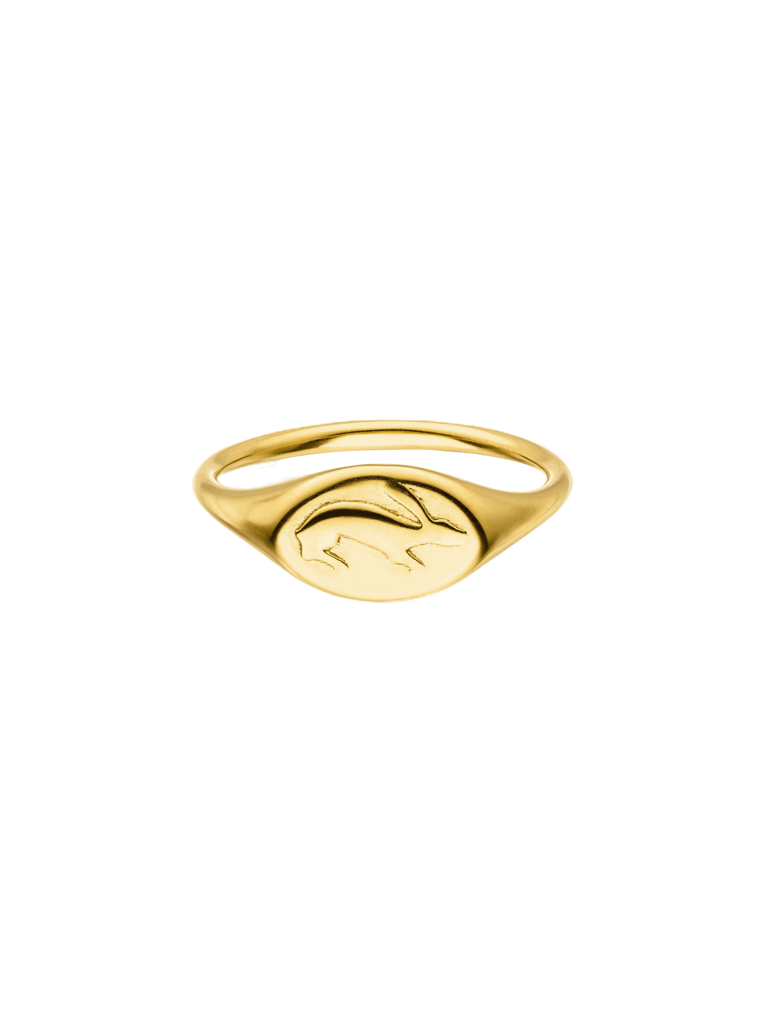 Hare signet ring