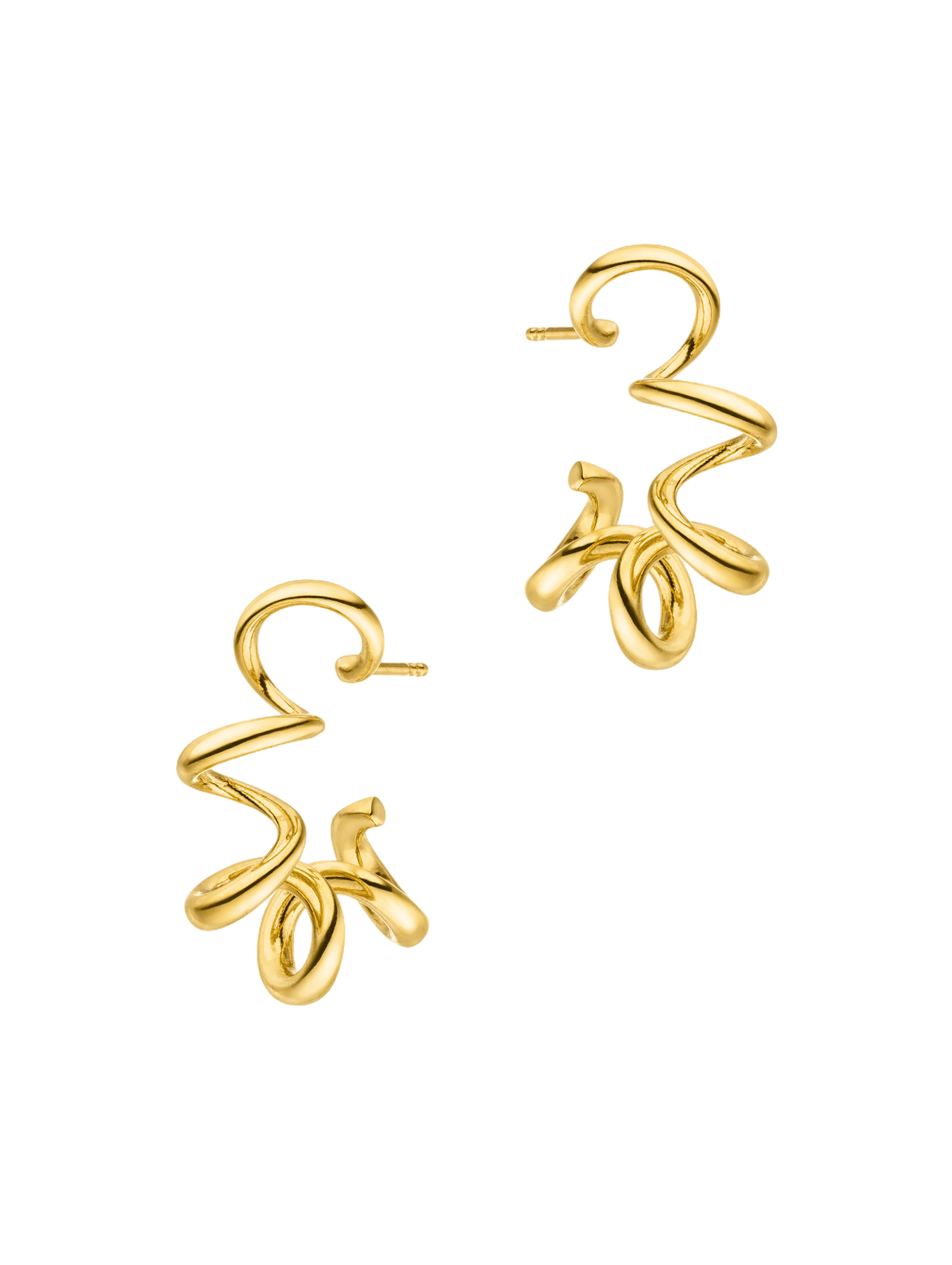 Spring earrings