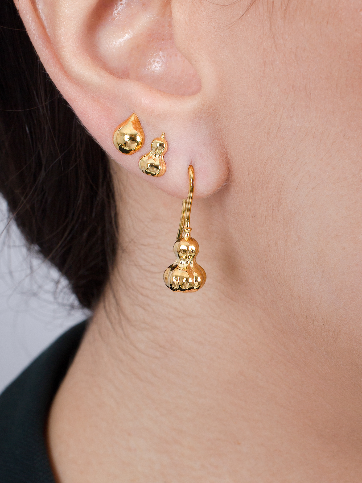 Butternut drop earrings