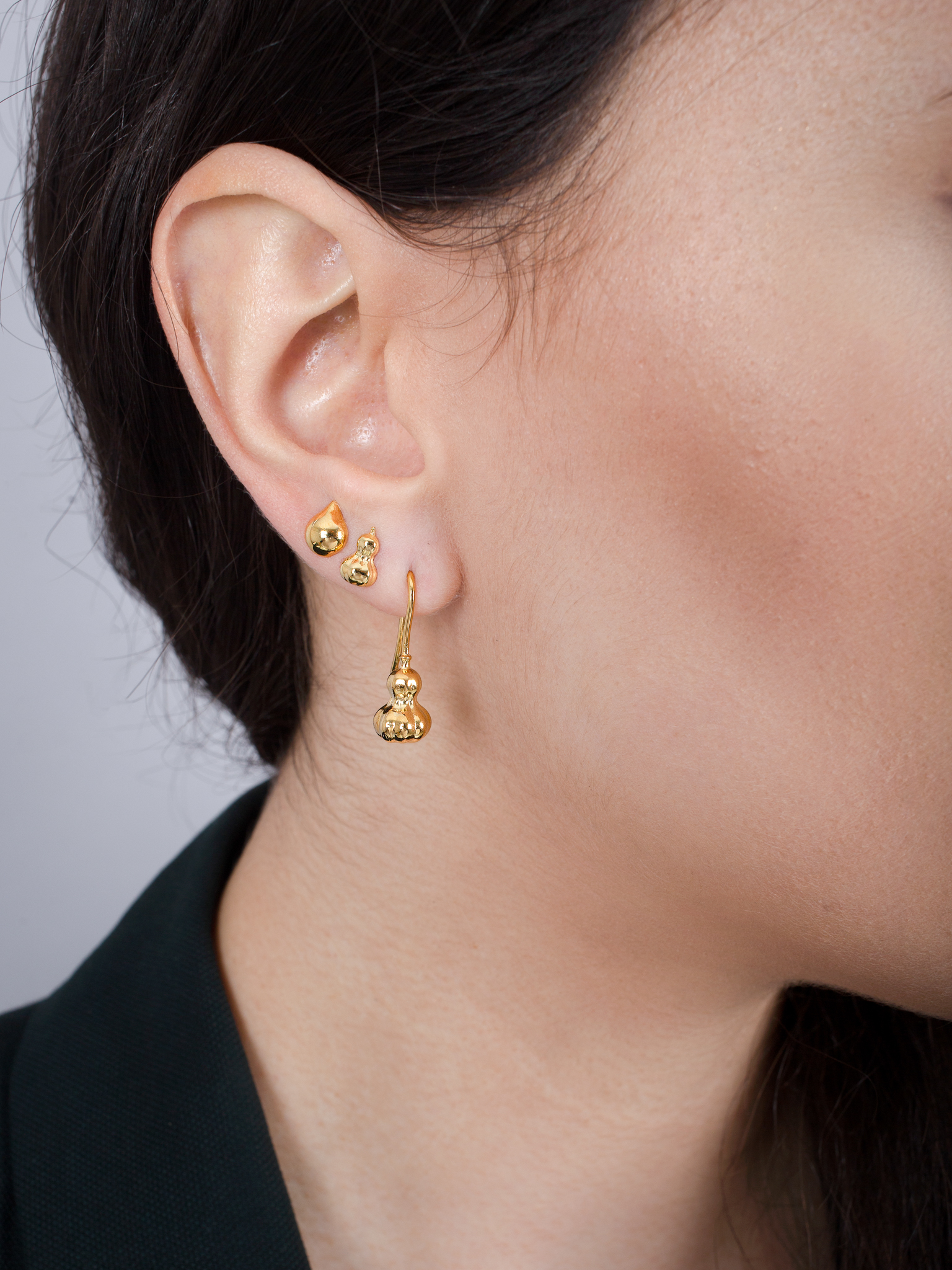 Butternut drop earrings