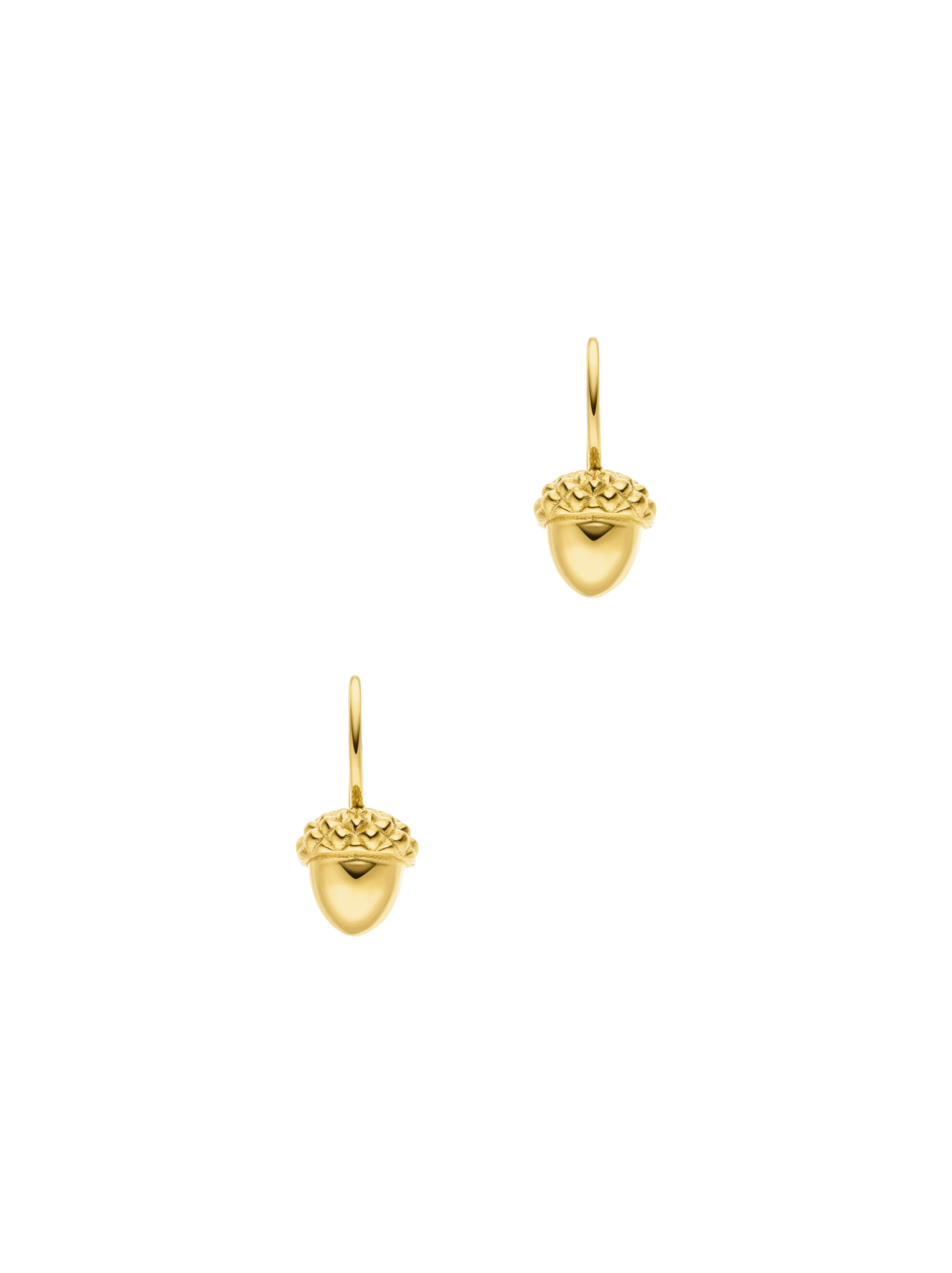 Acorn drop earrings 