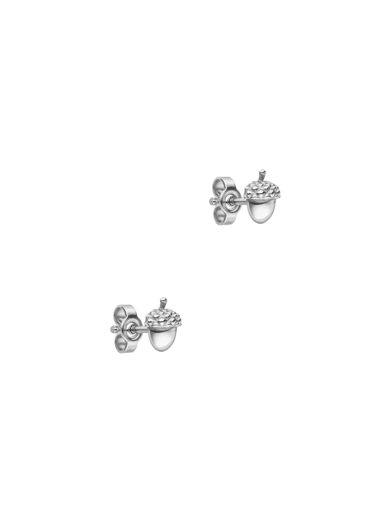 Acorn stud earrings