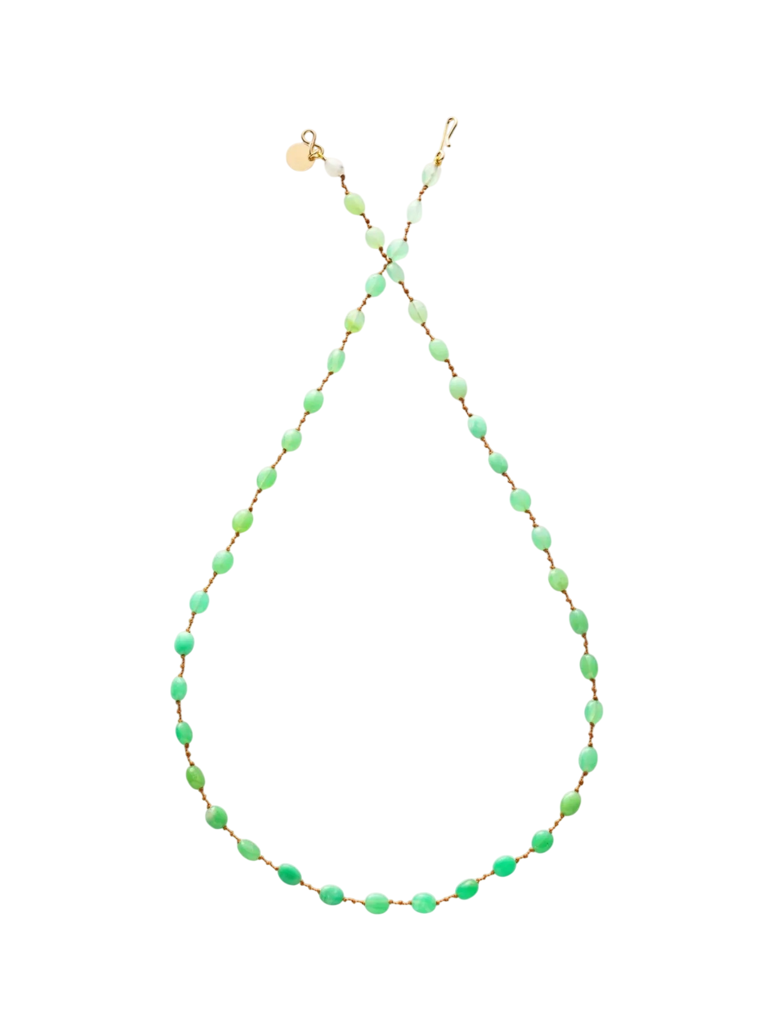 'Valley' Chrysoprase Necklace