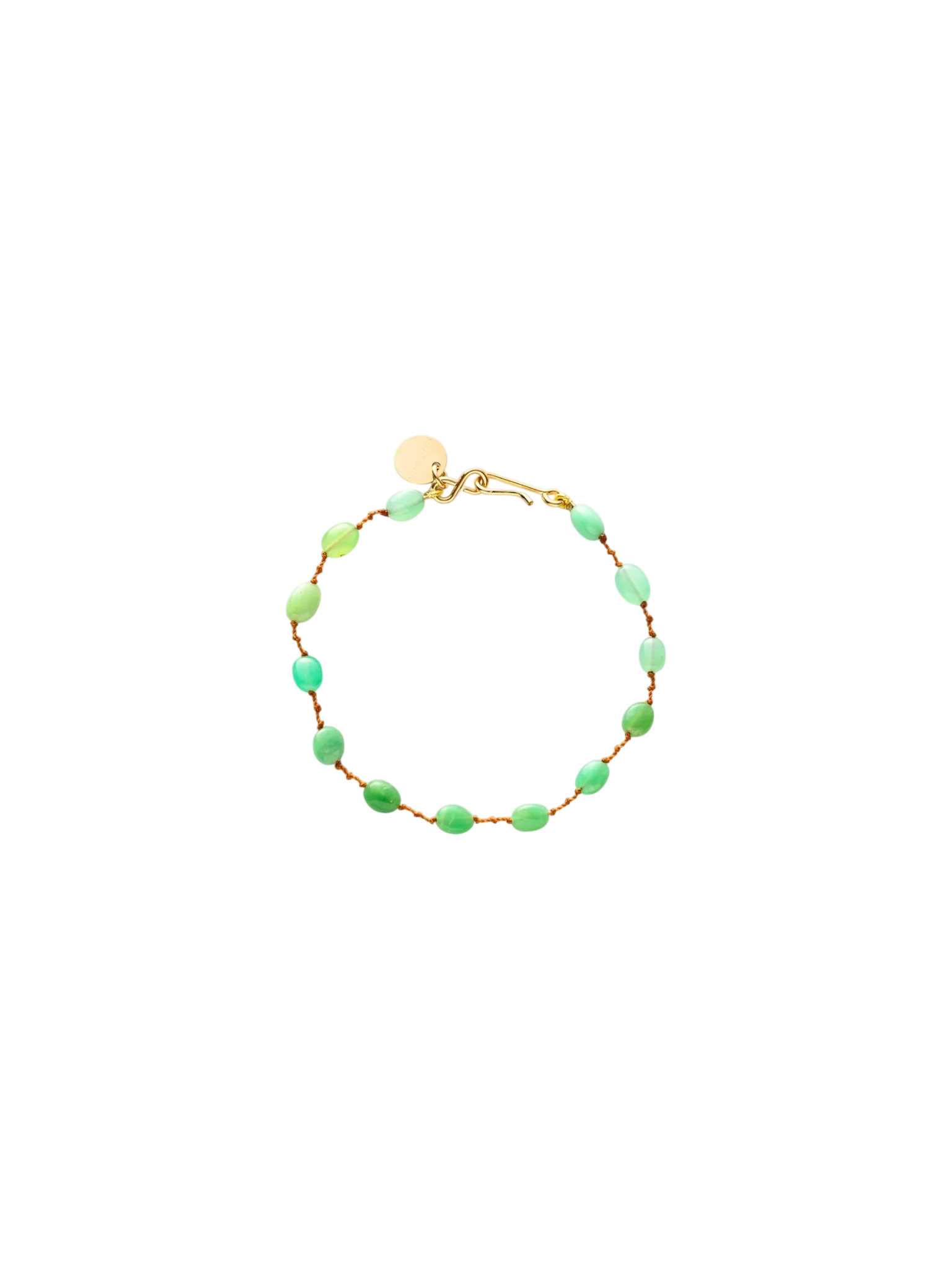 Chrysoprase 'Valley' Bracelet