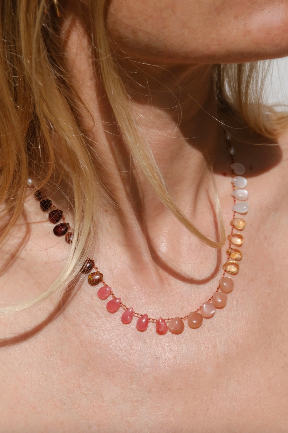 'Rainbow' Sunset Necklace