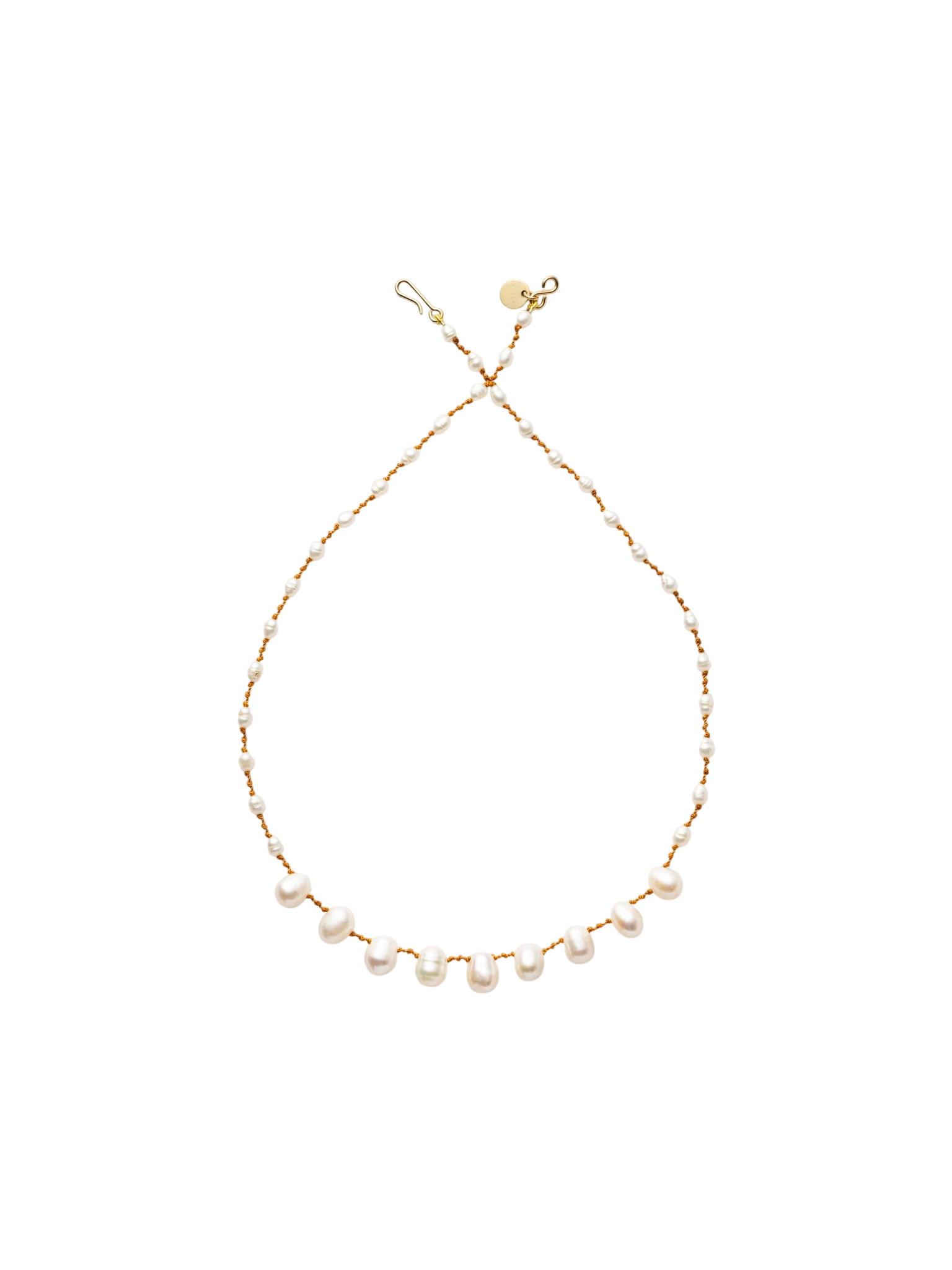 'Bird' Drops & Beads necklace