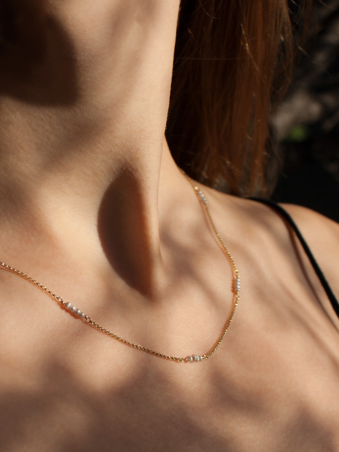 Citrine Grace Necklace - 9ct Gold