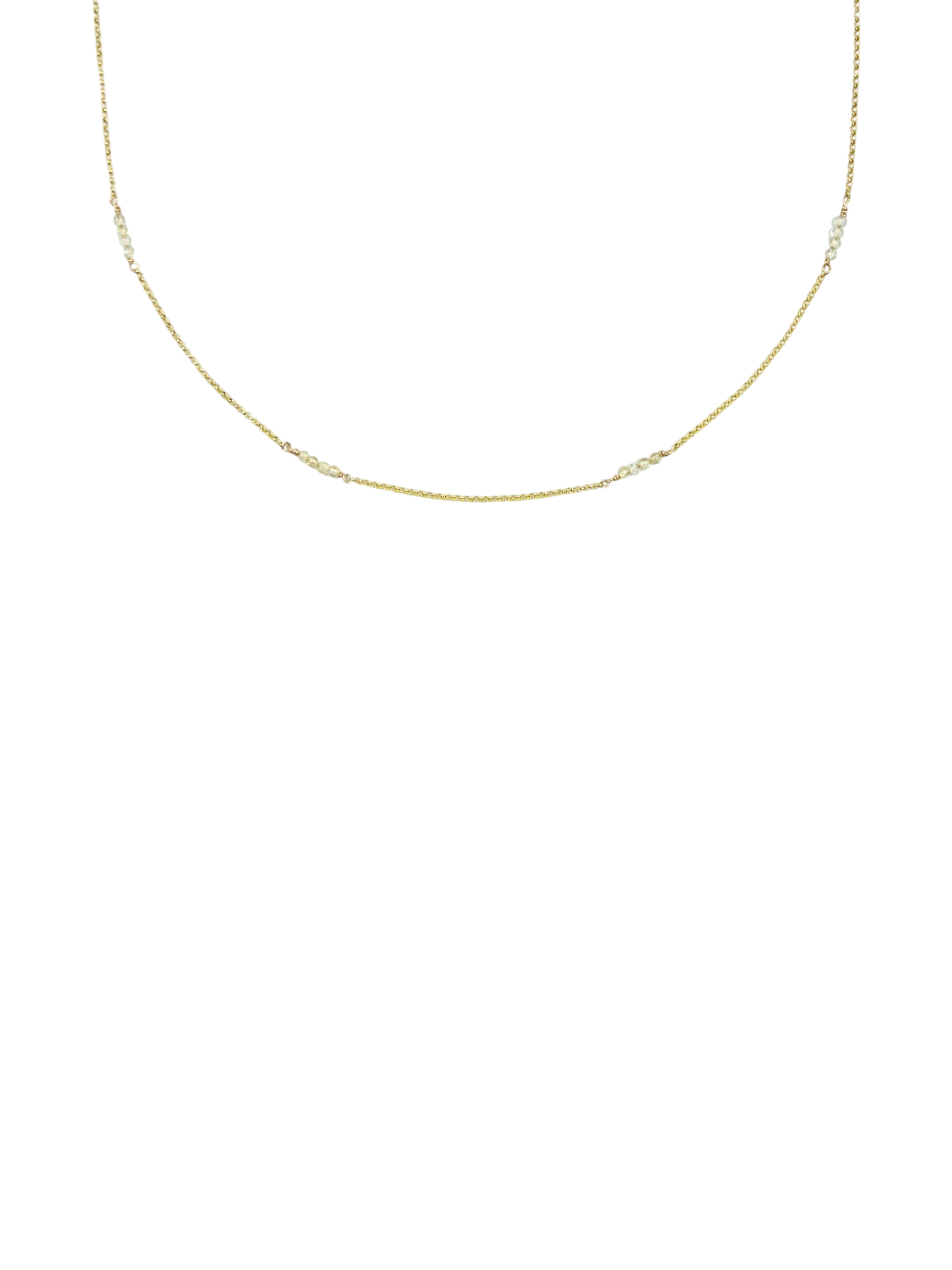 Citrine Grace Necklace - 9ct Gold