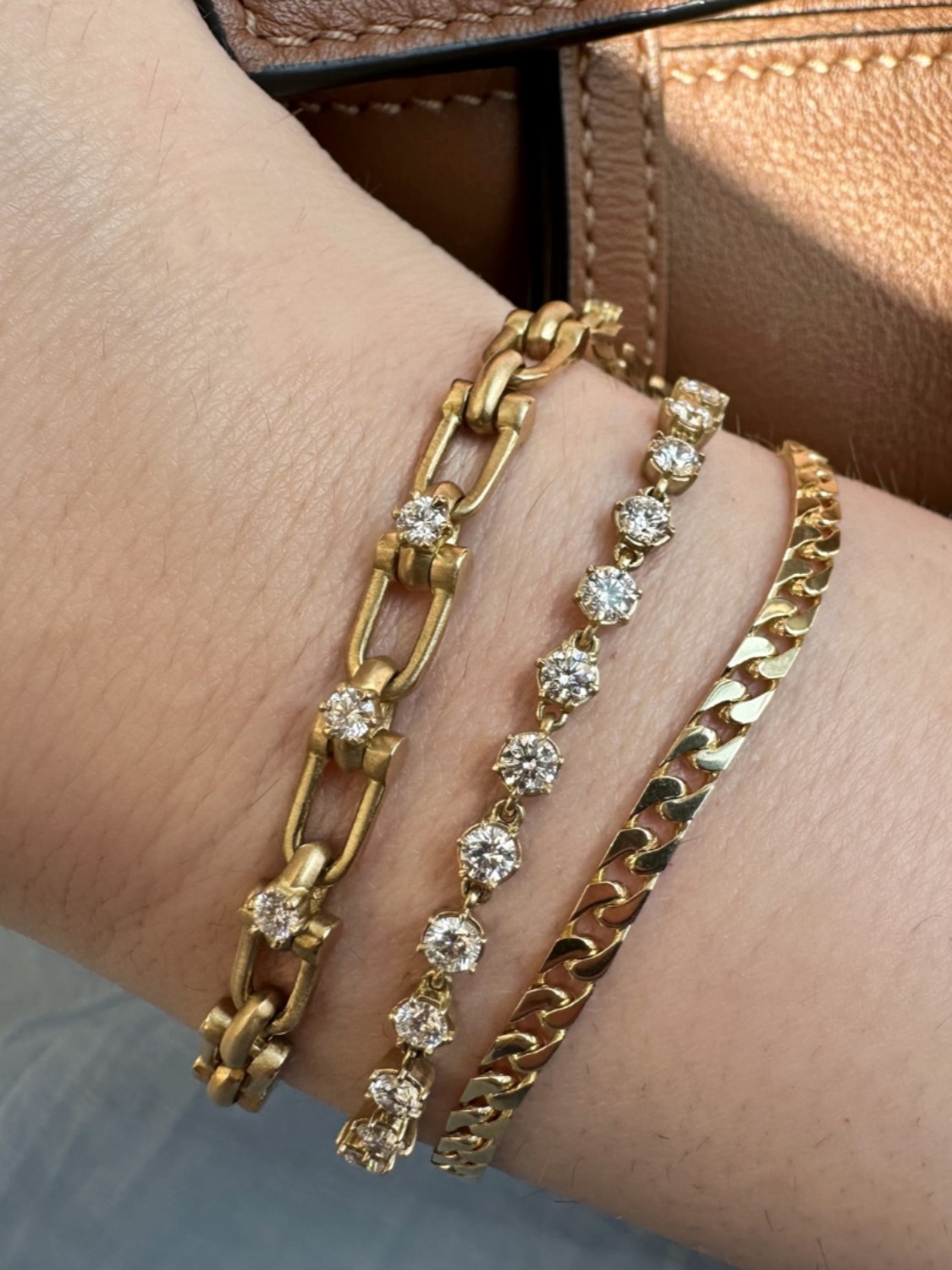 Small Stevie Curb Chain Bracelet