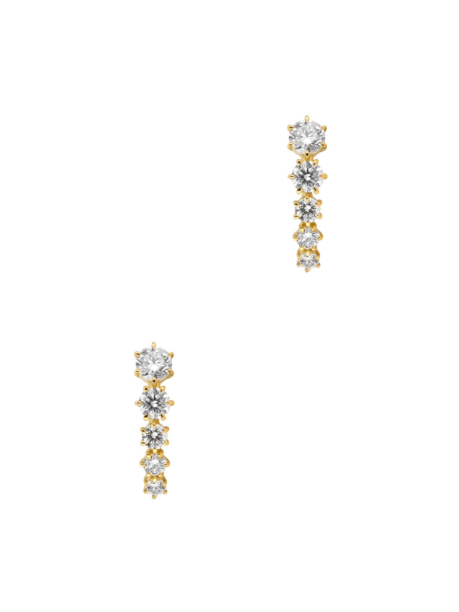 Ara 5 stone studs