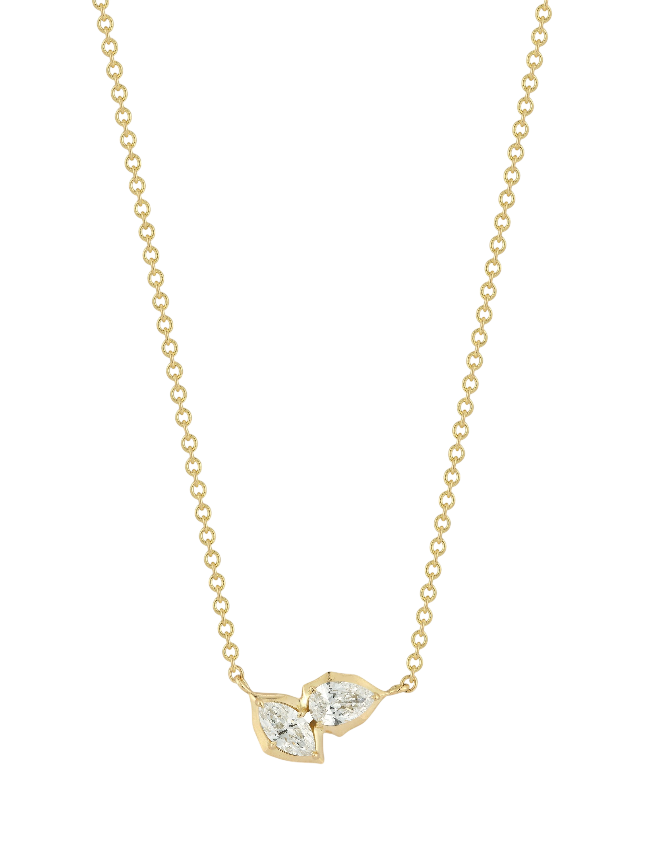 Poppy Two-Stone Pendant