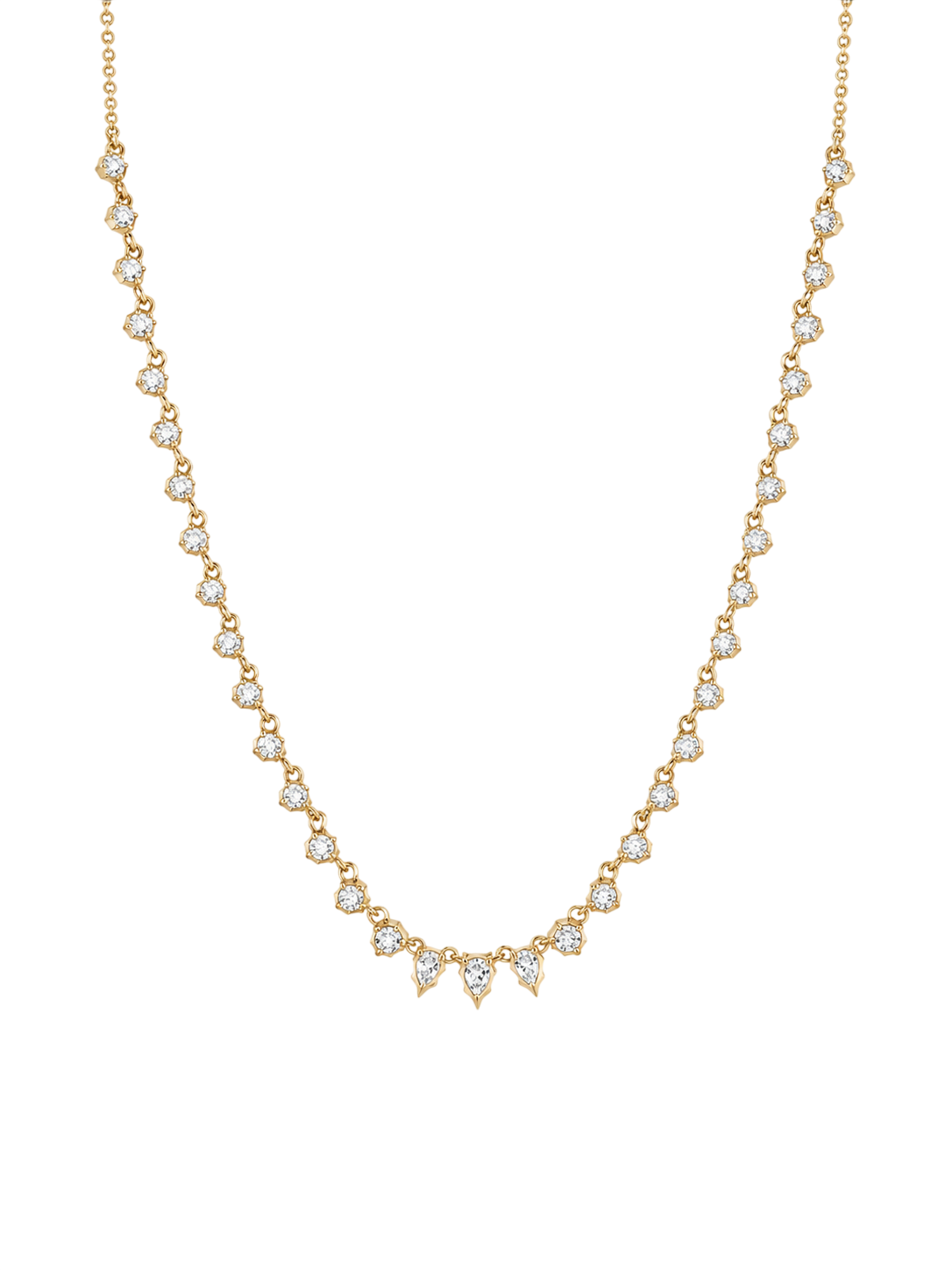 Small Envoy Riviera Diamond Necklace