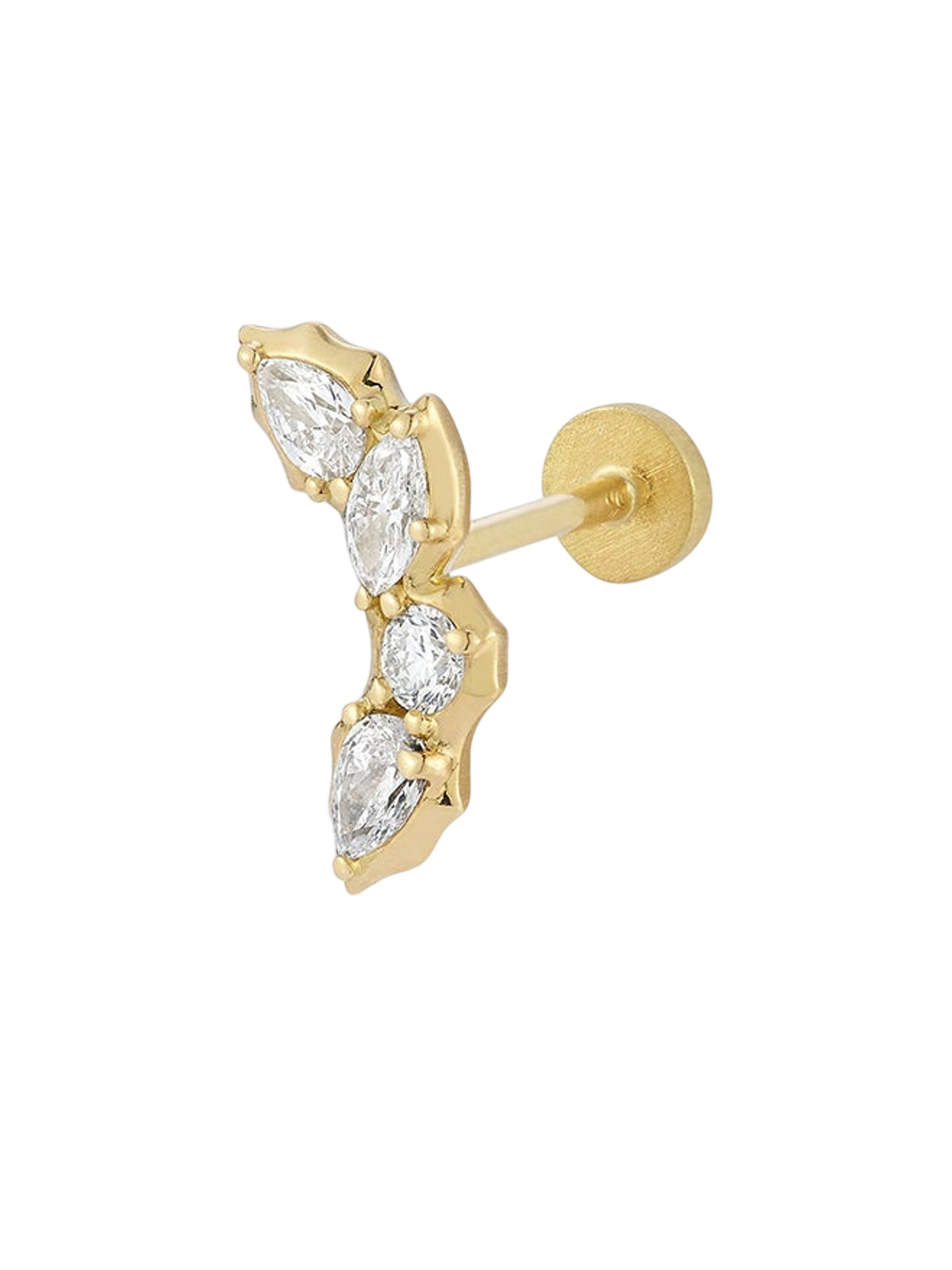 Posey Curve Flatback Stud photo