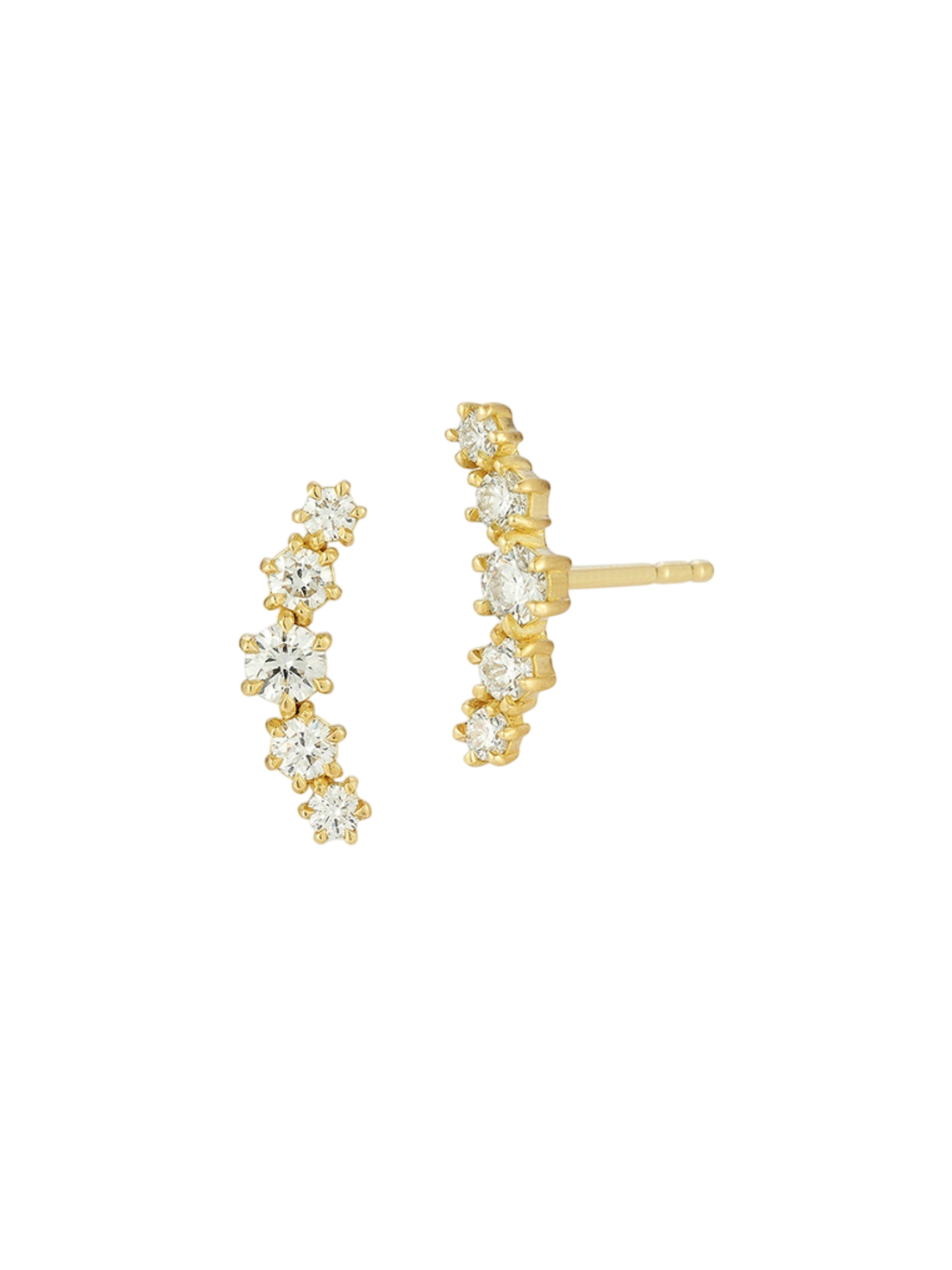Catherine Curve Studs photo
