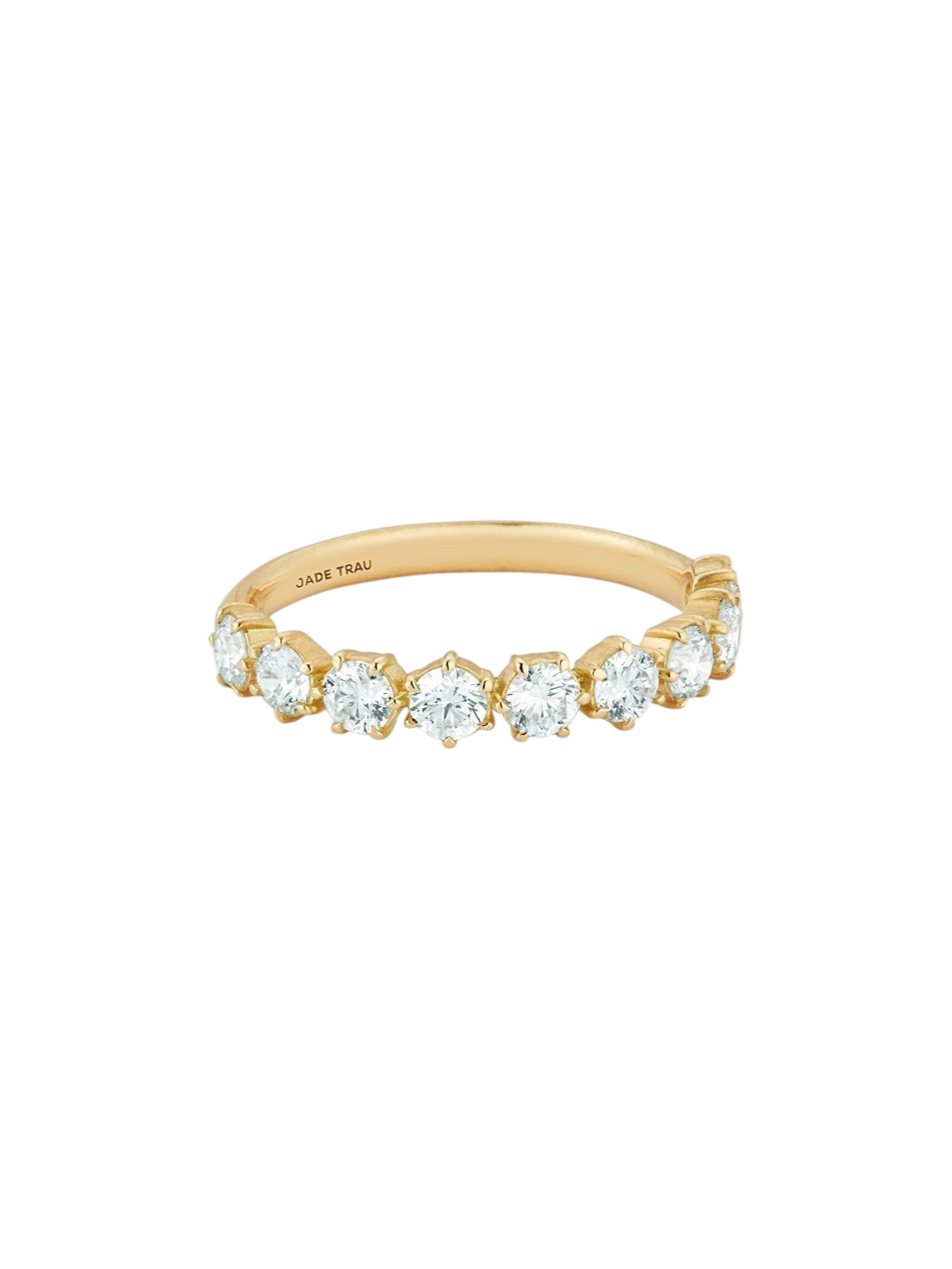 Catherine Half Eternity Band No. 2