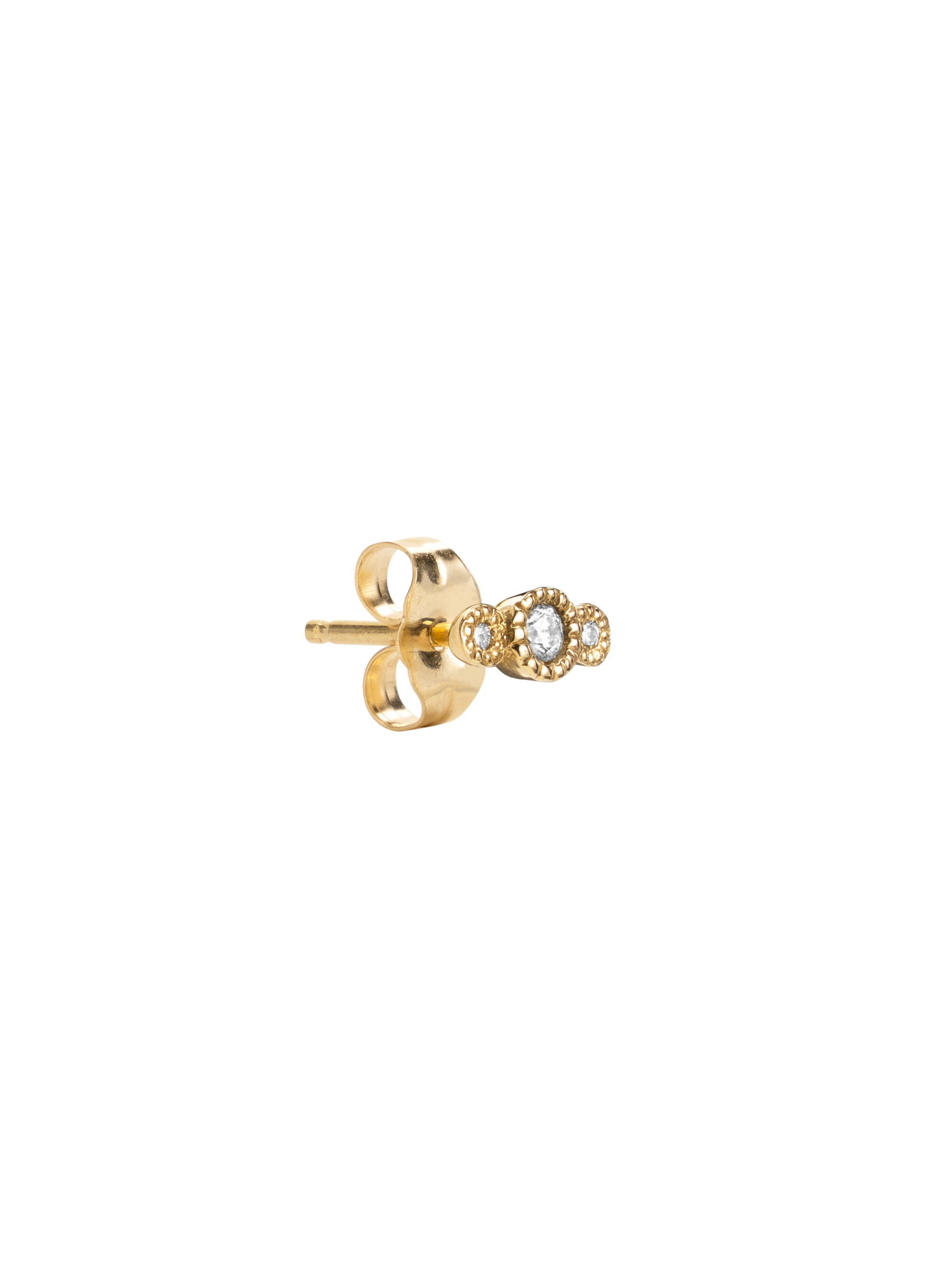 Diamond trio stud