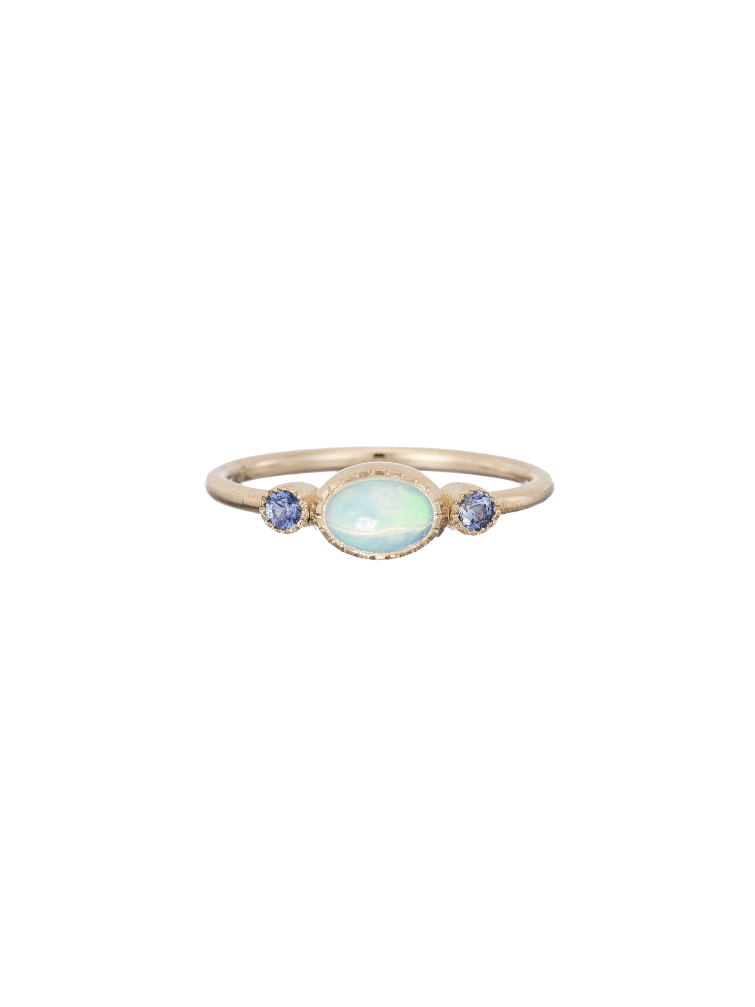 Sapphire opal reese ring by Jennie Kwon | Finematter
