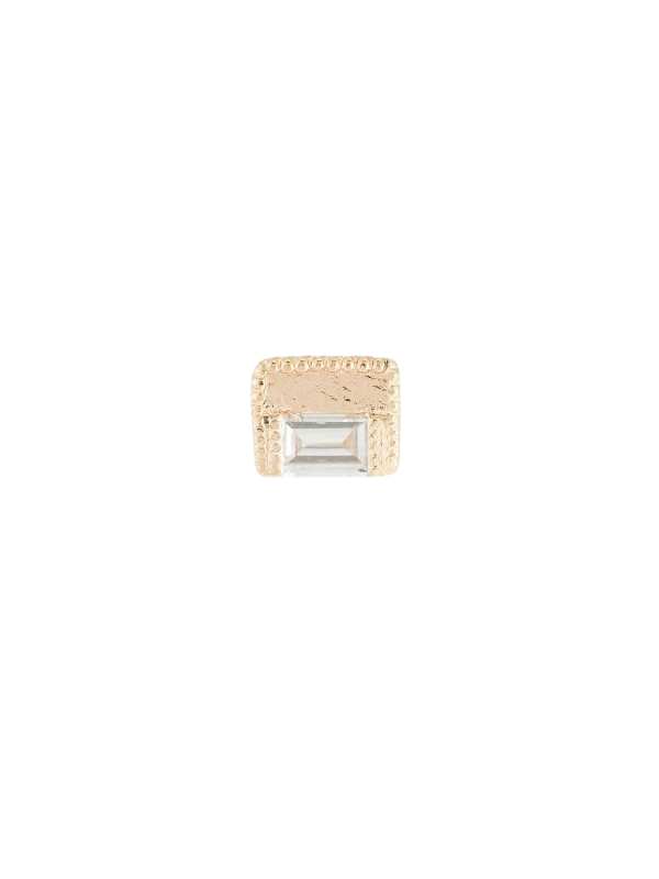 Baguette Block Stud (Single) photo