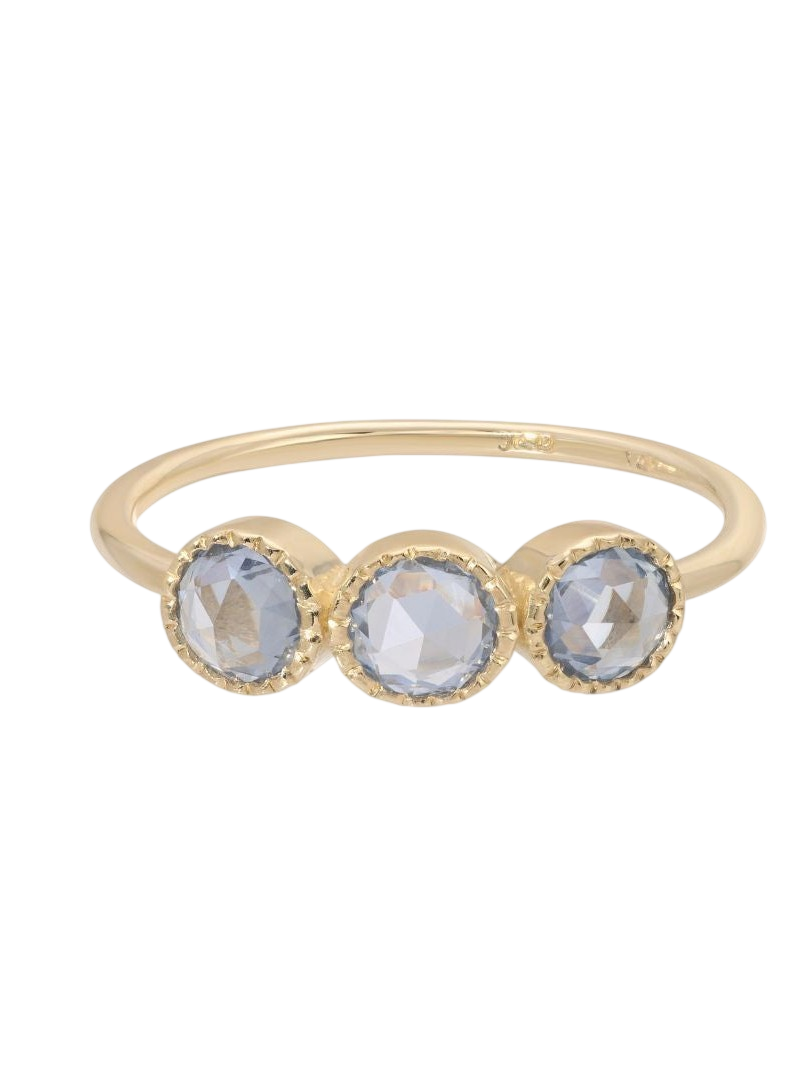 Blue Sapphire Aria Ring photo