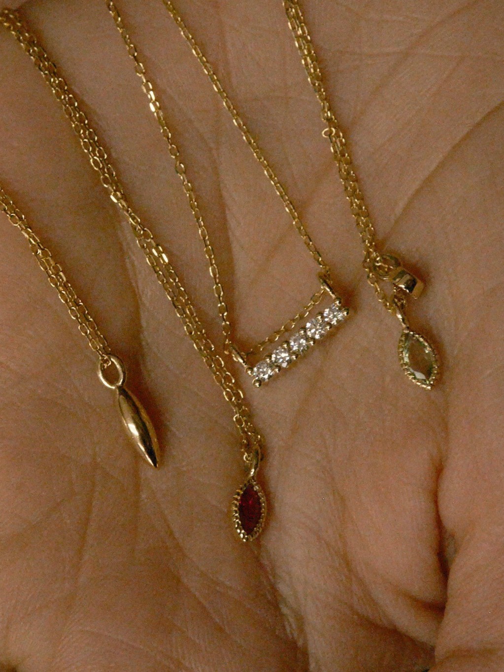 5 Diamond Necklace