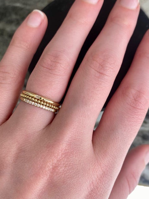 Diamond Baguette Accent Ring