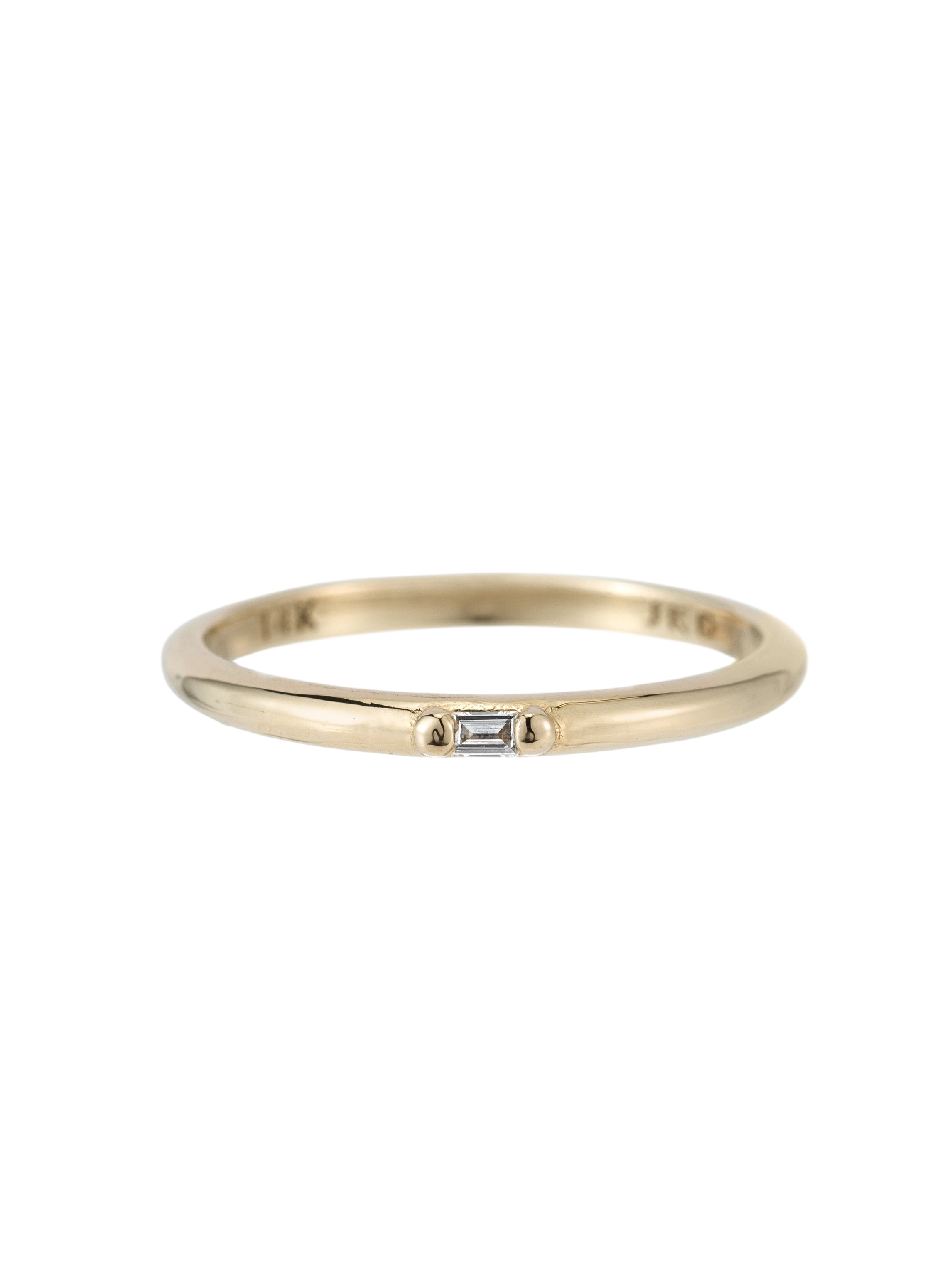 Diamond Baguette Accent Ring photo