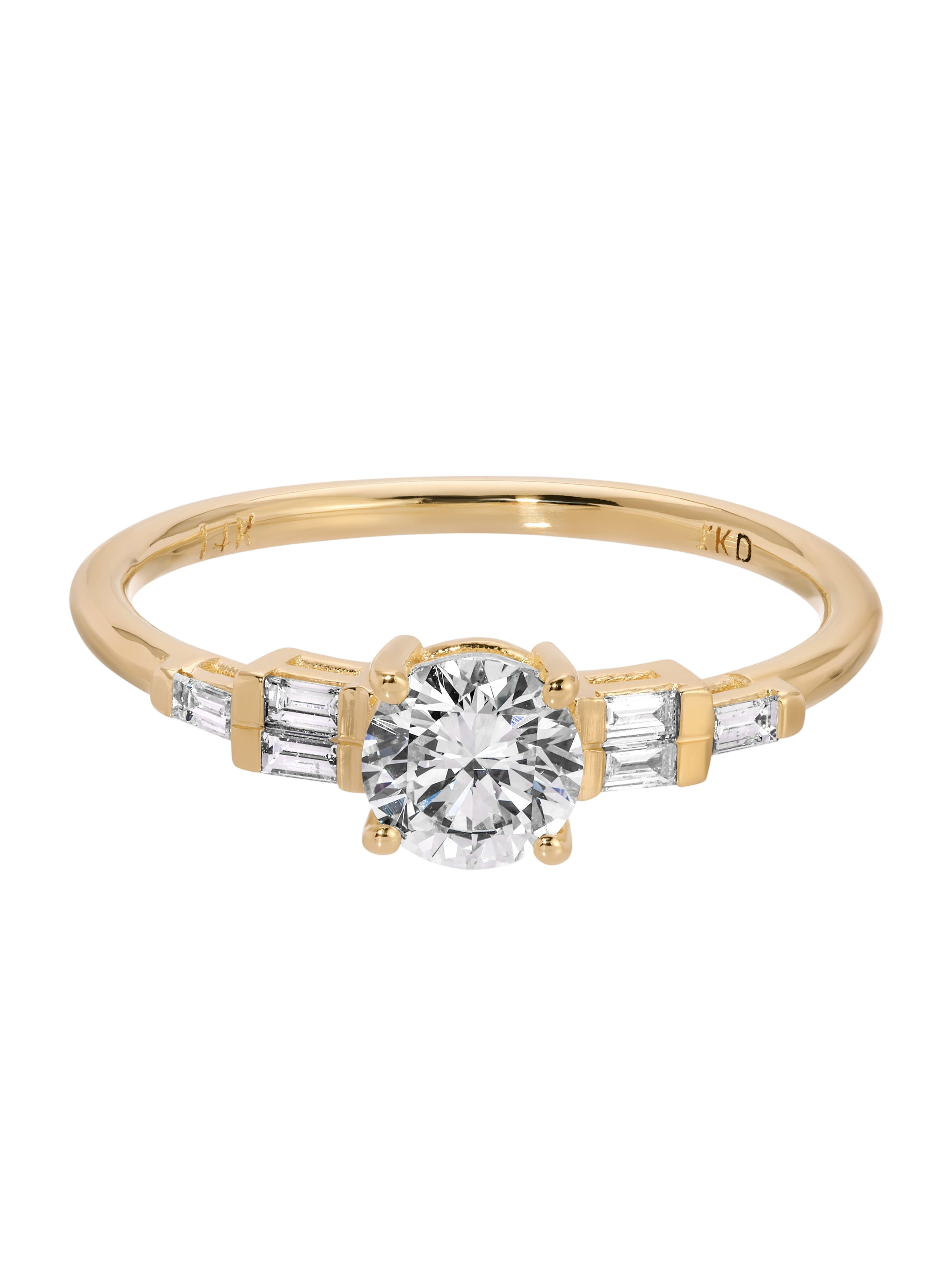 Diamond Una Corda Ring photo