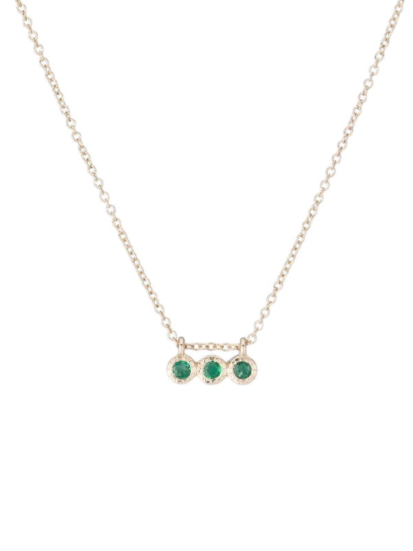 3 Emerald Necklace photo