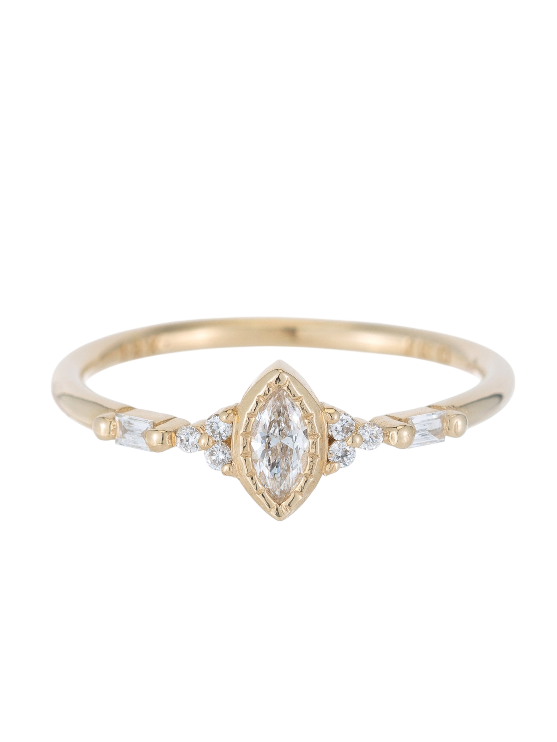 Diamond Marquise Poeme Ring photo