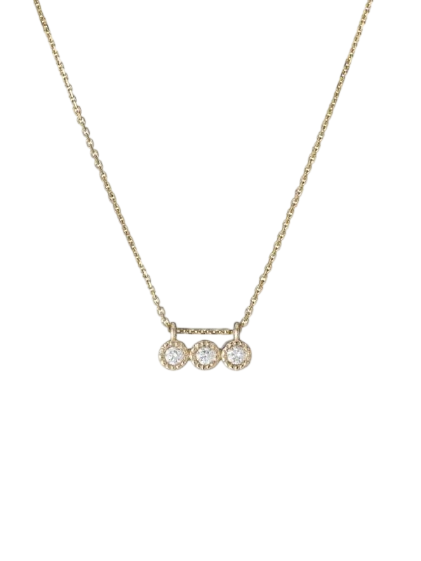 3 Diamond Necklace photo