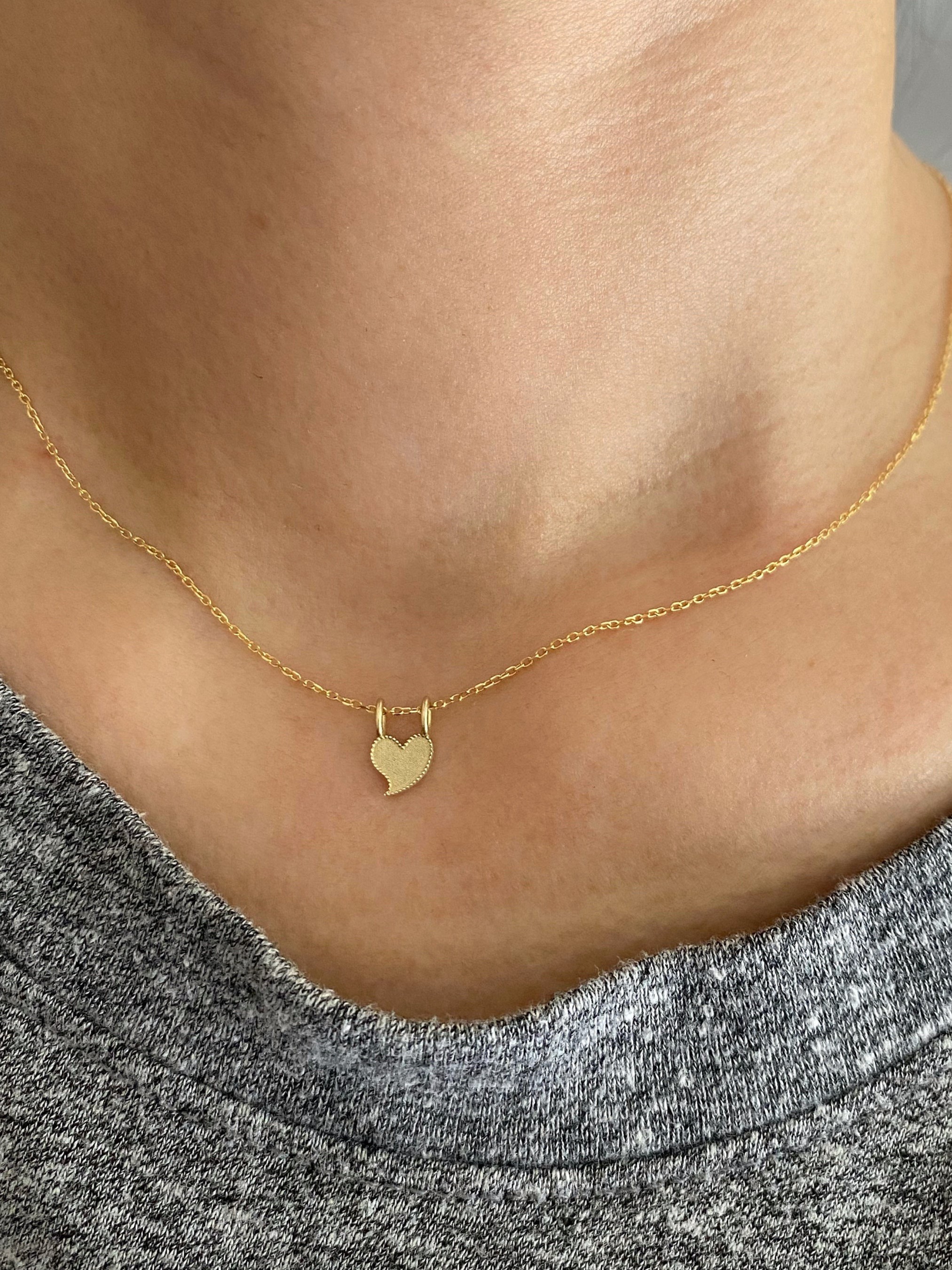 Beaded Heart Necklace