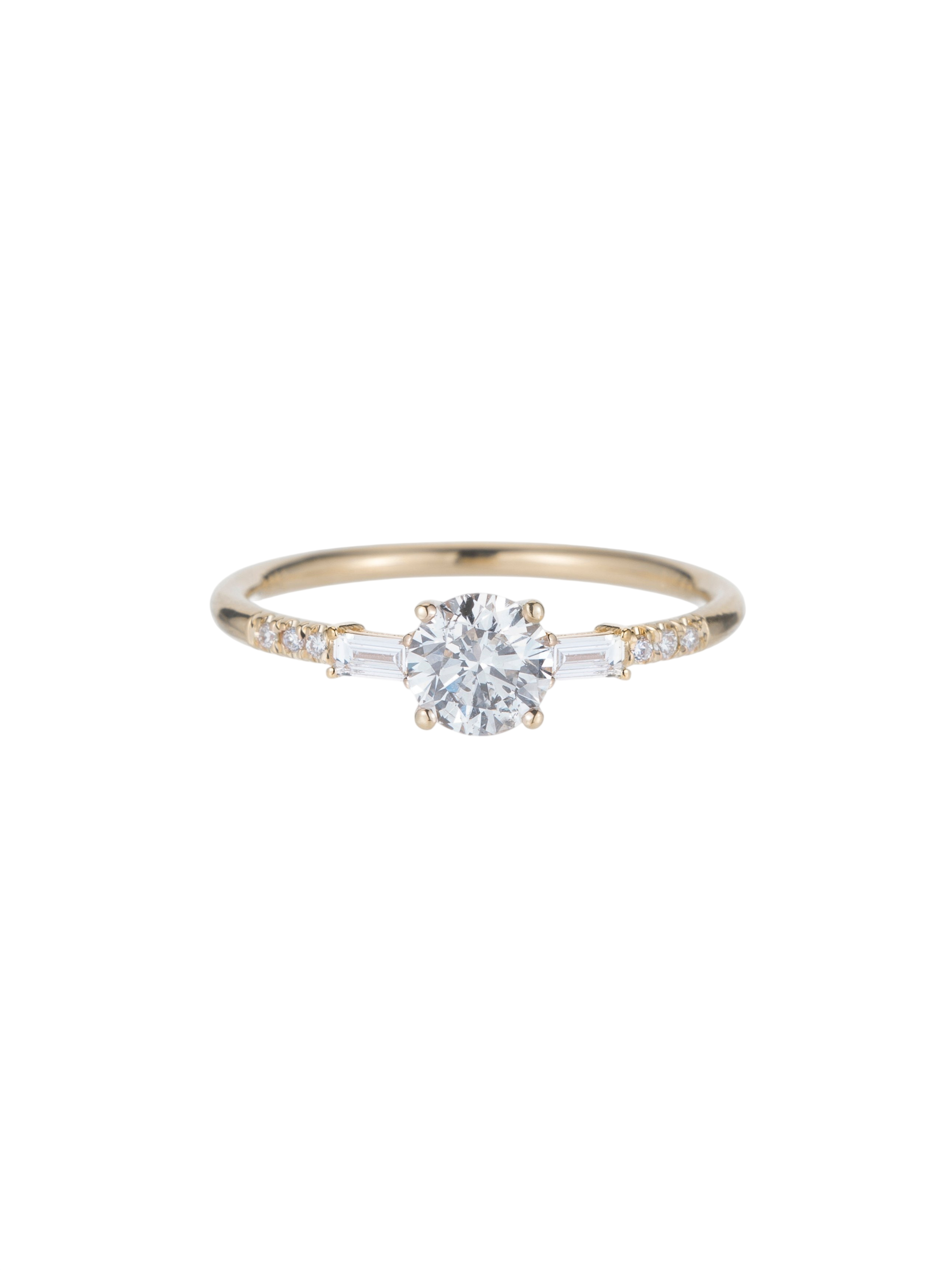 Diamond Melody Baguette Equilibrium Ring photo