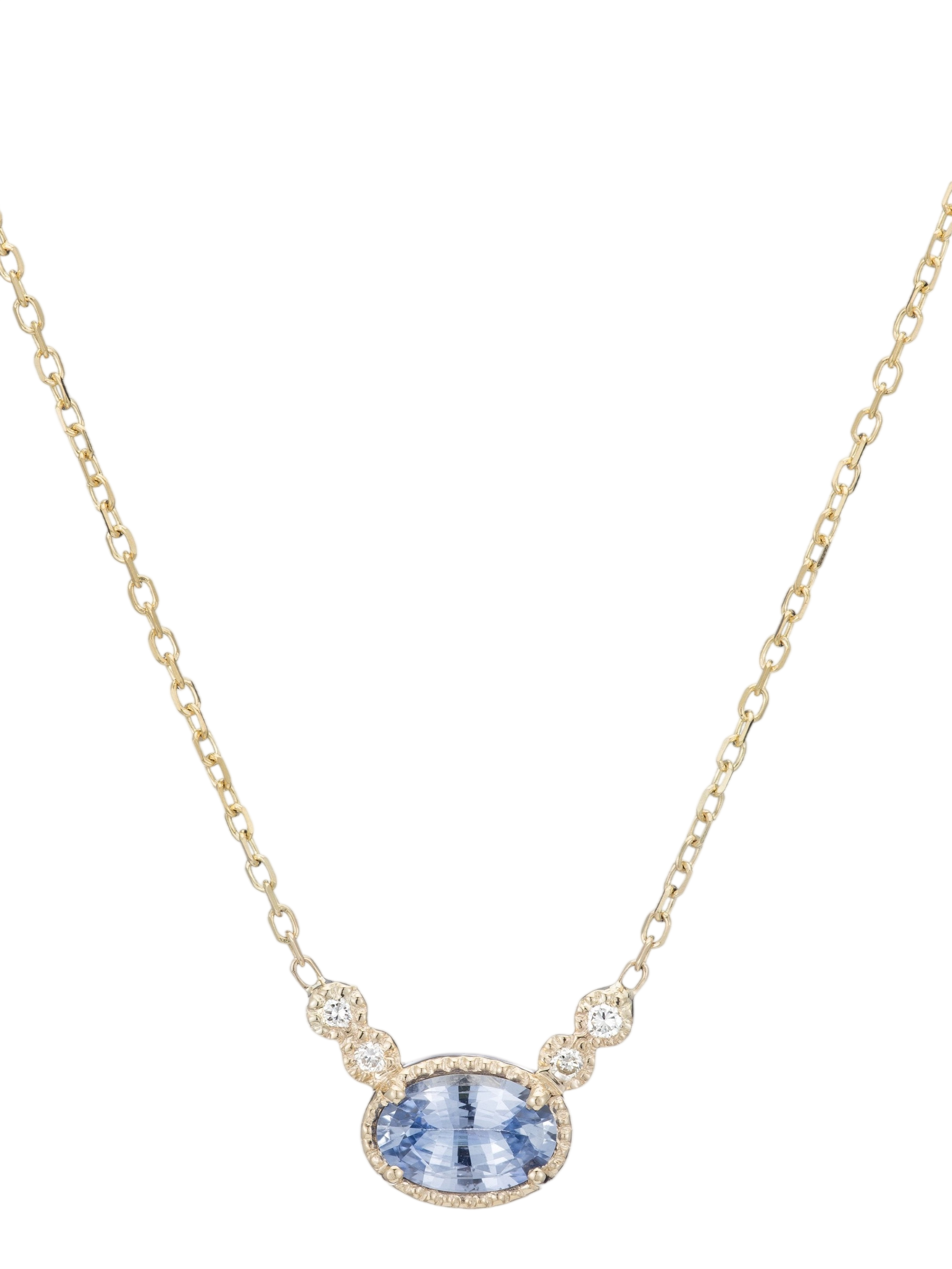 Ceylon Sapphire Dew Necklace photo