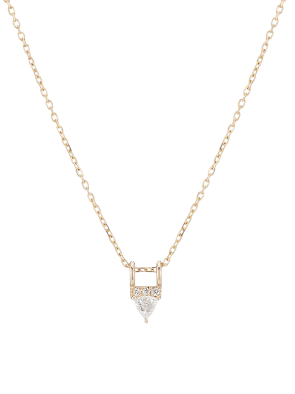 Diamond Trillion Equilibrium Necklace photo