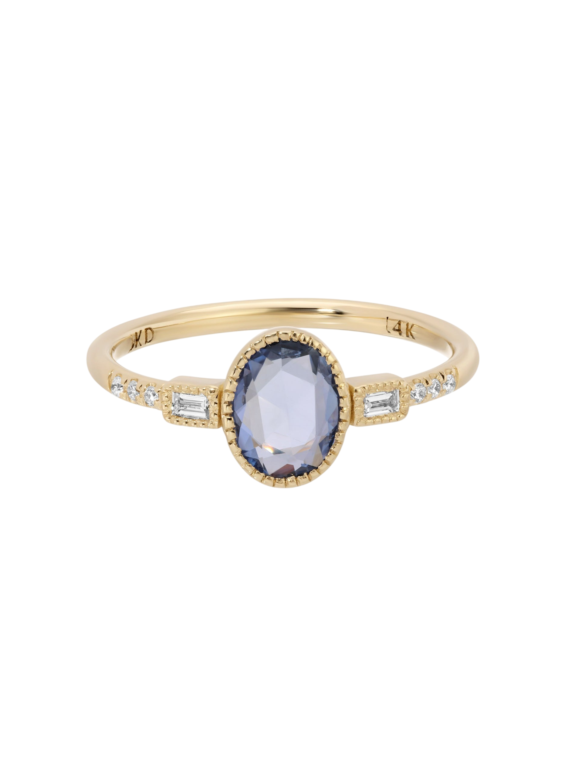 Blue Sapphire Adagio Ring photo
