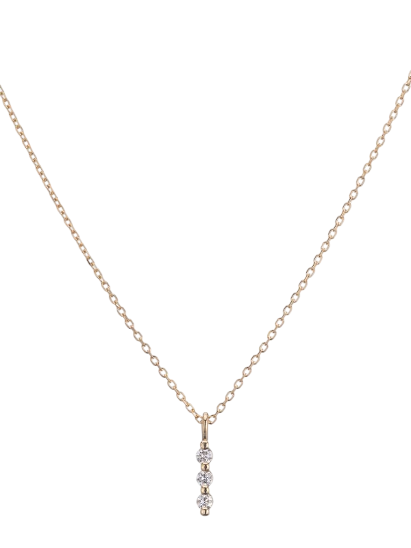 Diamond Stack Necklace photo