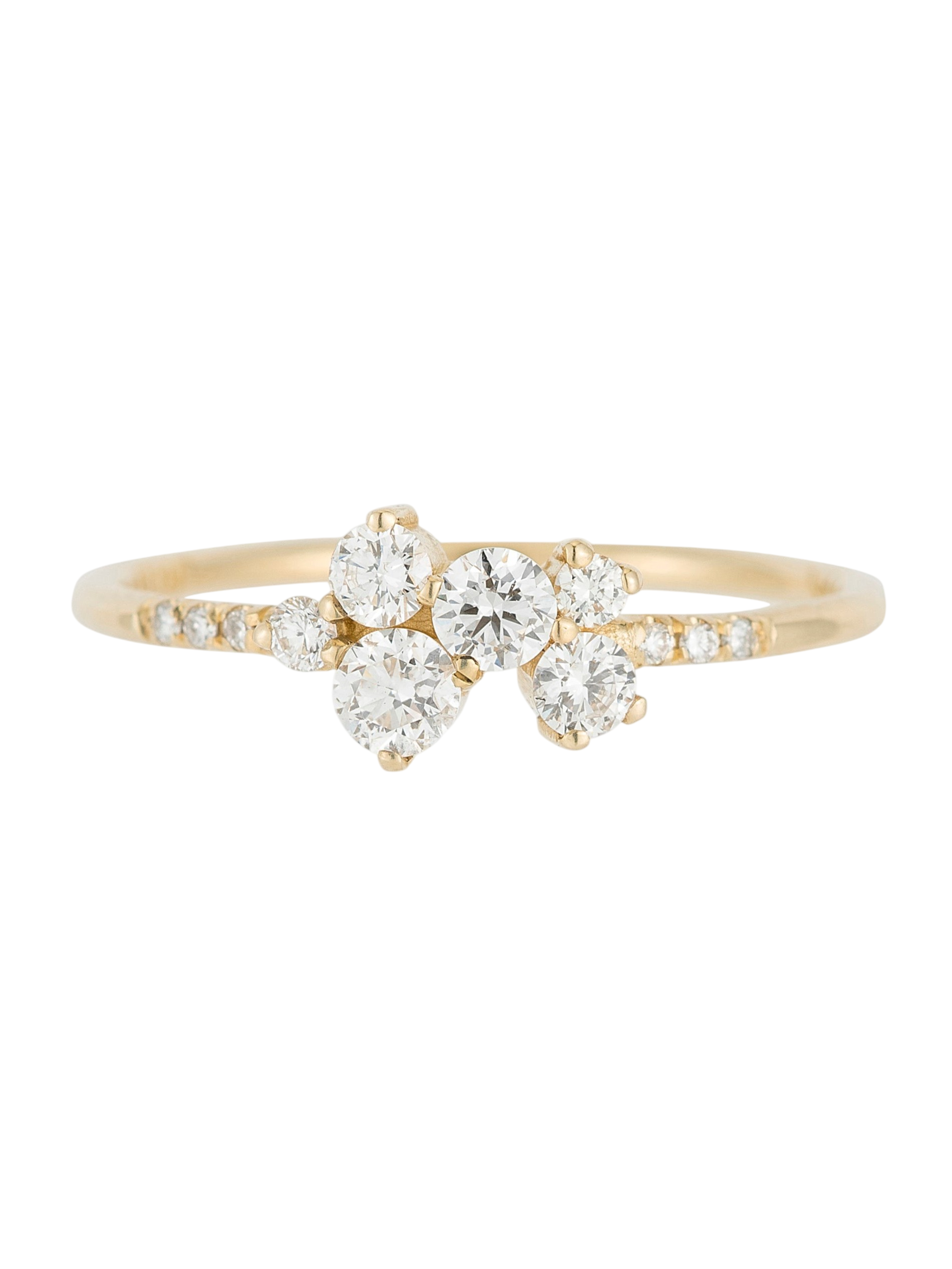 Diamond Bubble Equilibrium Ring photo