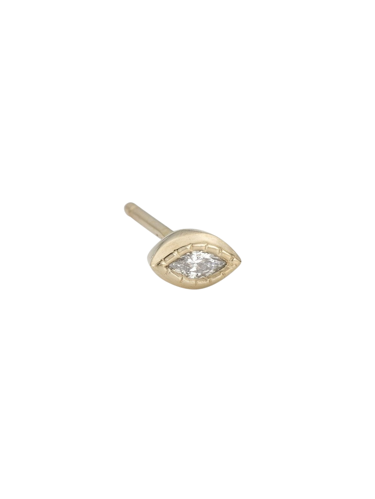 Diamond Marquise Stud (Single) photo