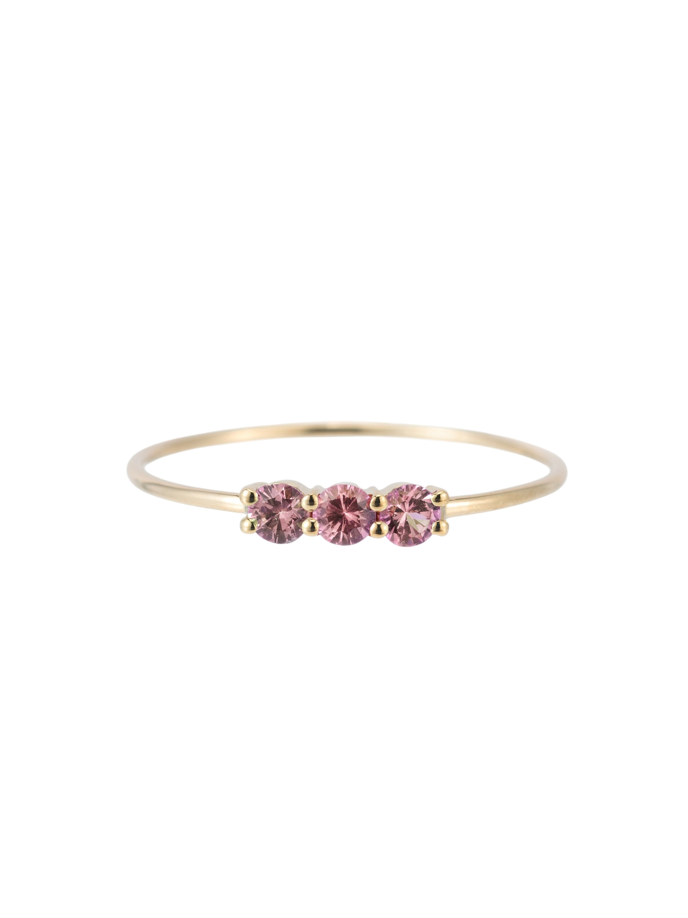 3S Pink Sapphire Ring photo