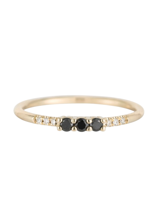 3 Black Diamond Equilibrium Ring photo