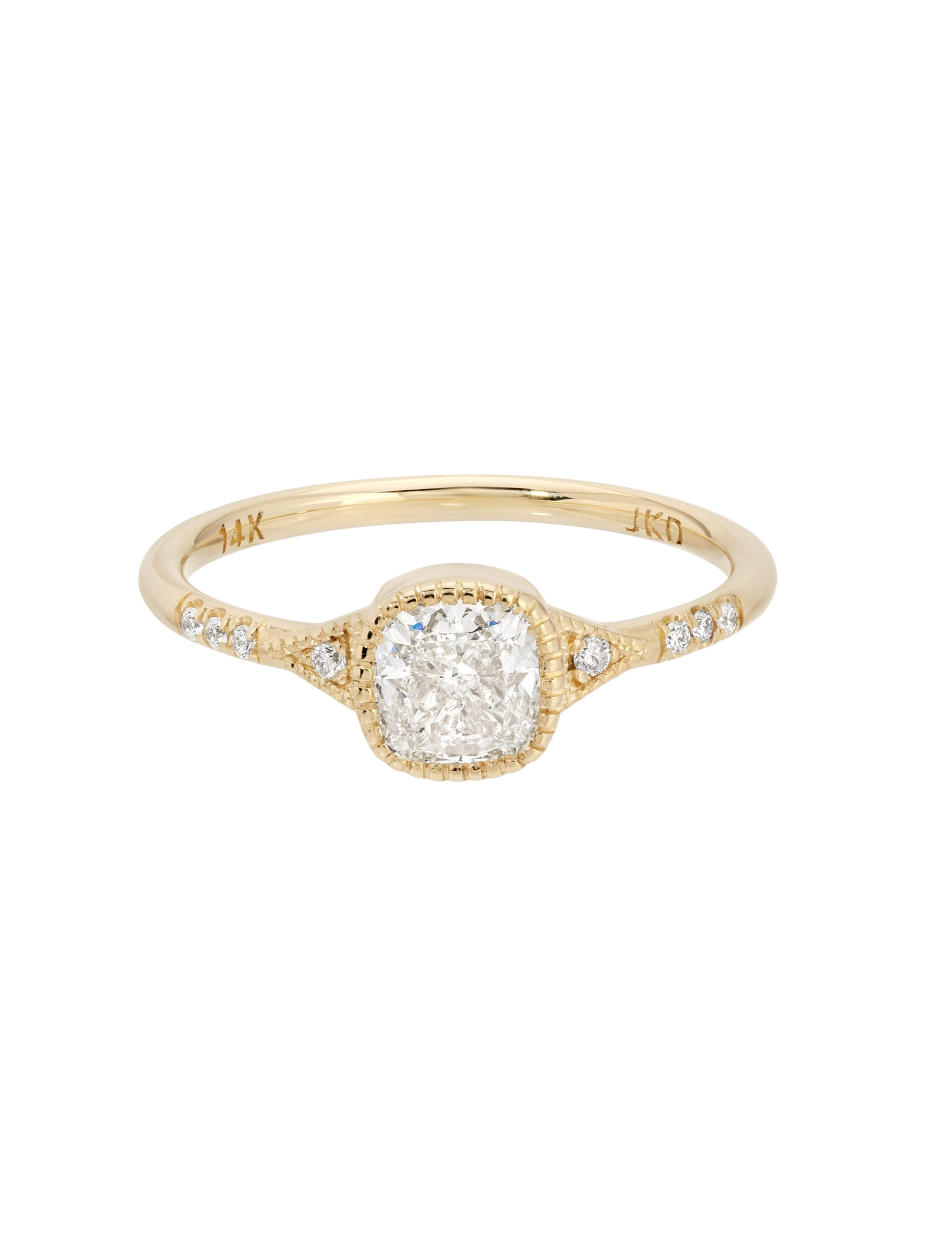 Diamond Cushion Deco Ring photo