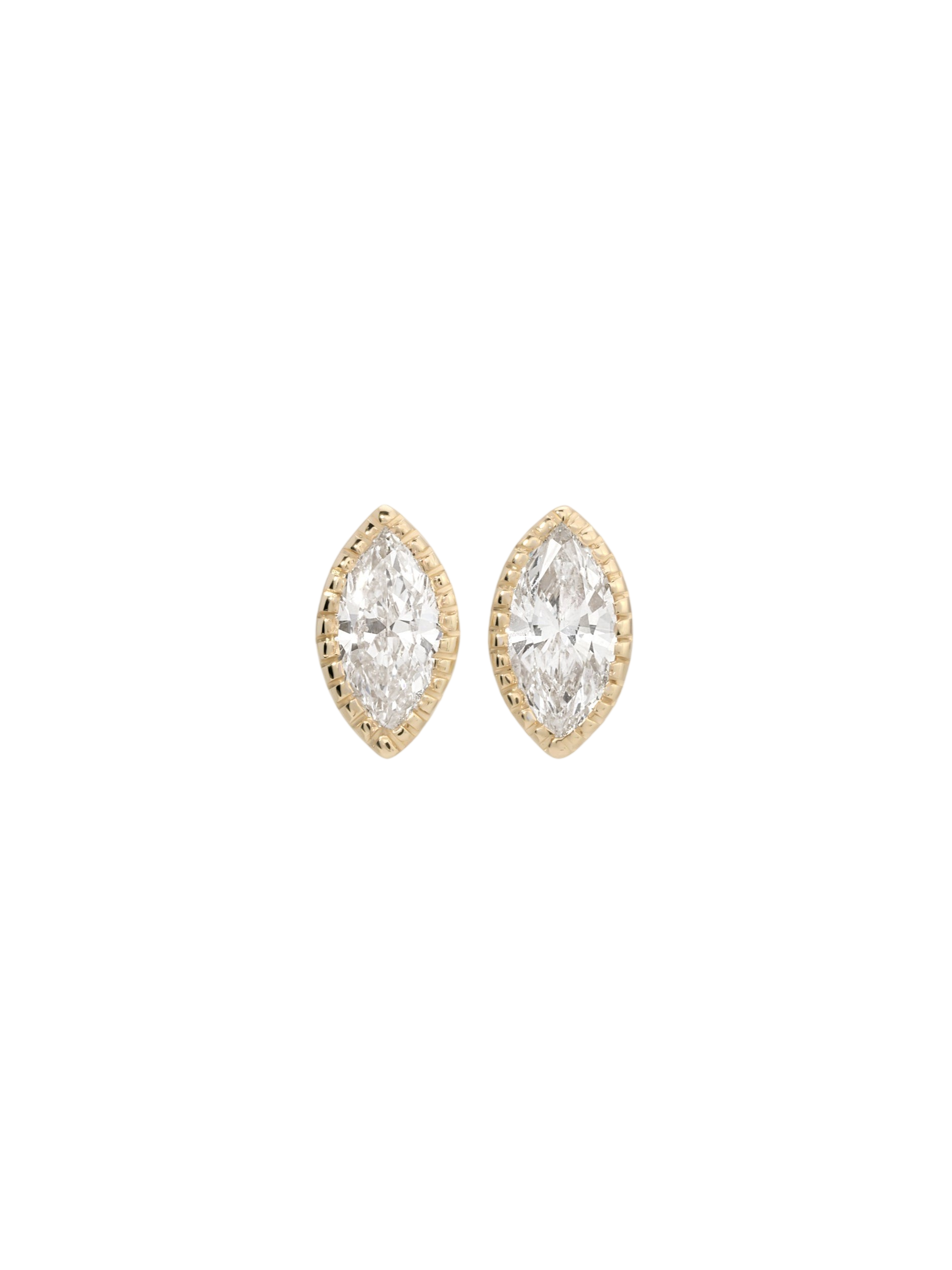 Diamond Marquise Earrings (Pair) photo