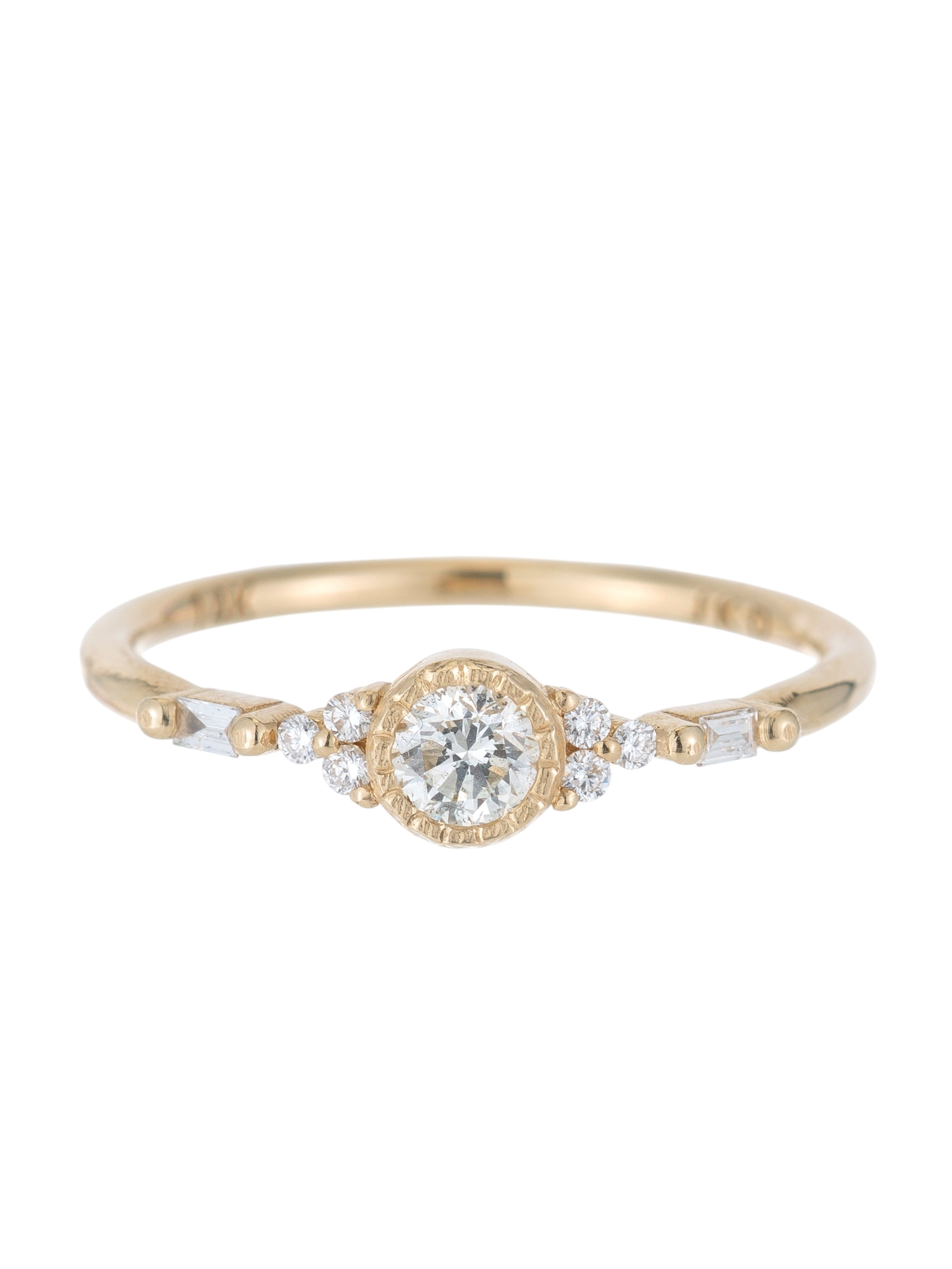 Diamond Round Poeme Ring photo