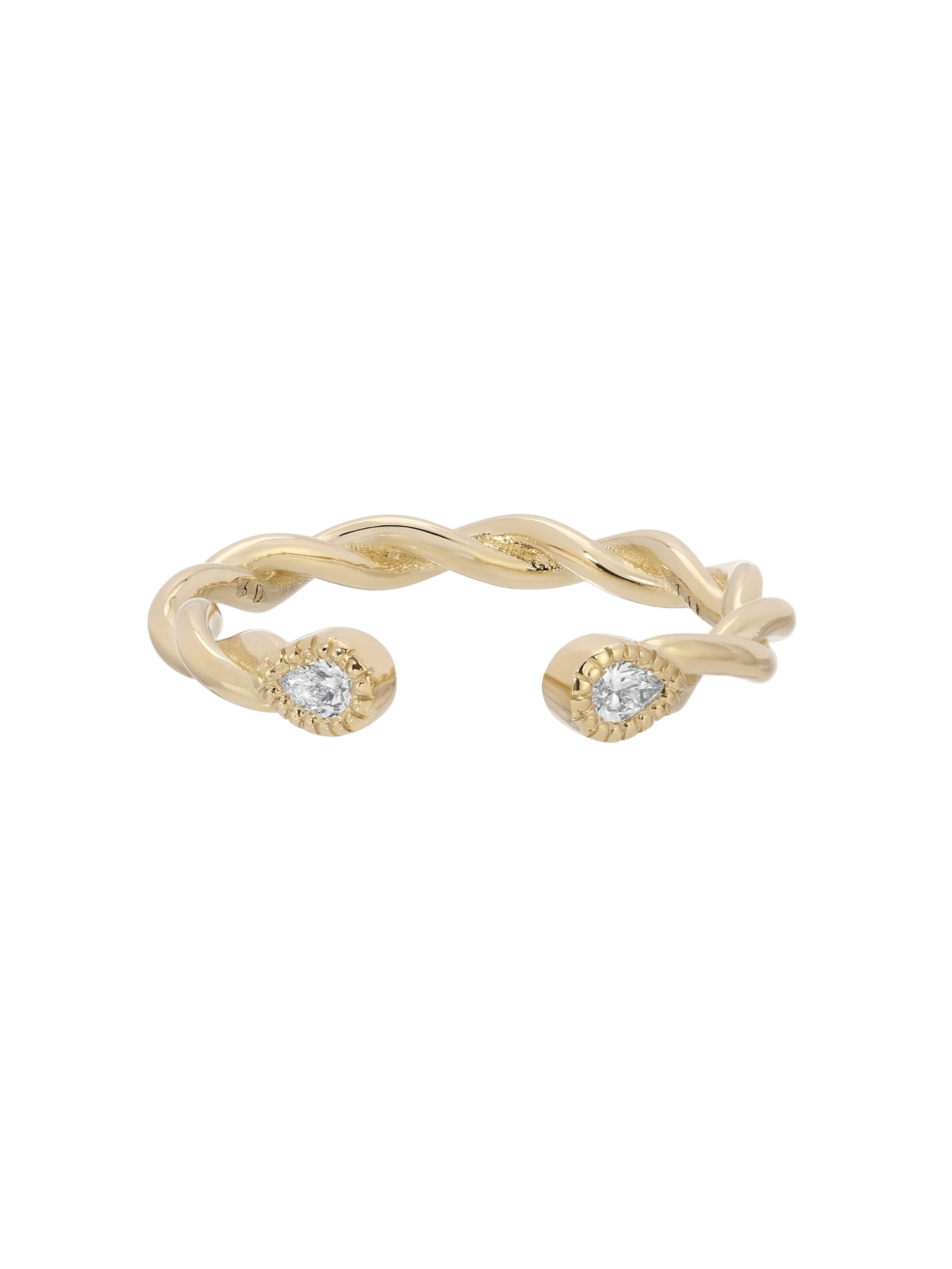Diamond Alto Cuff Ring photo