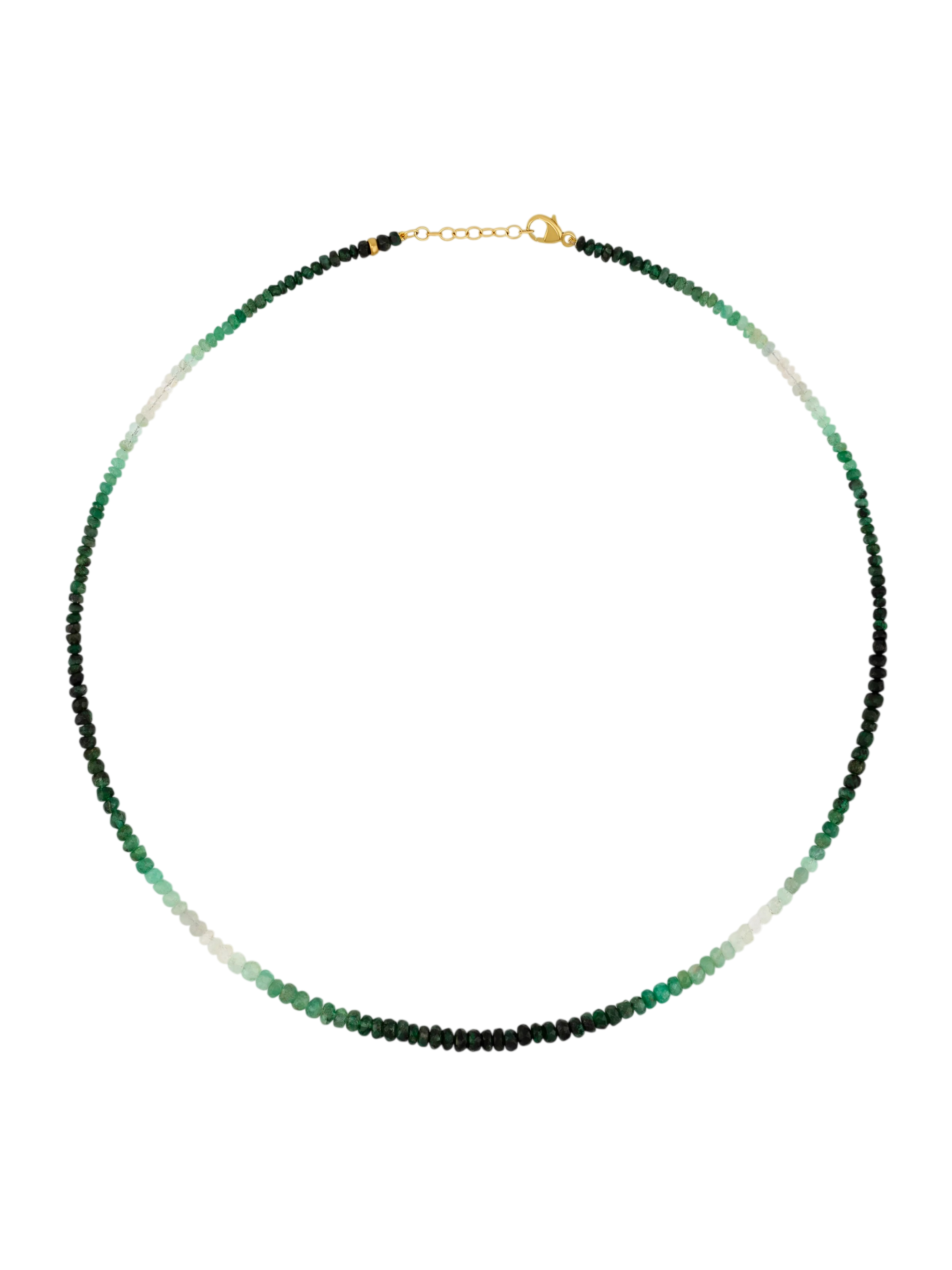 Arizona Ombre Emerald Necklace photo