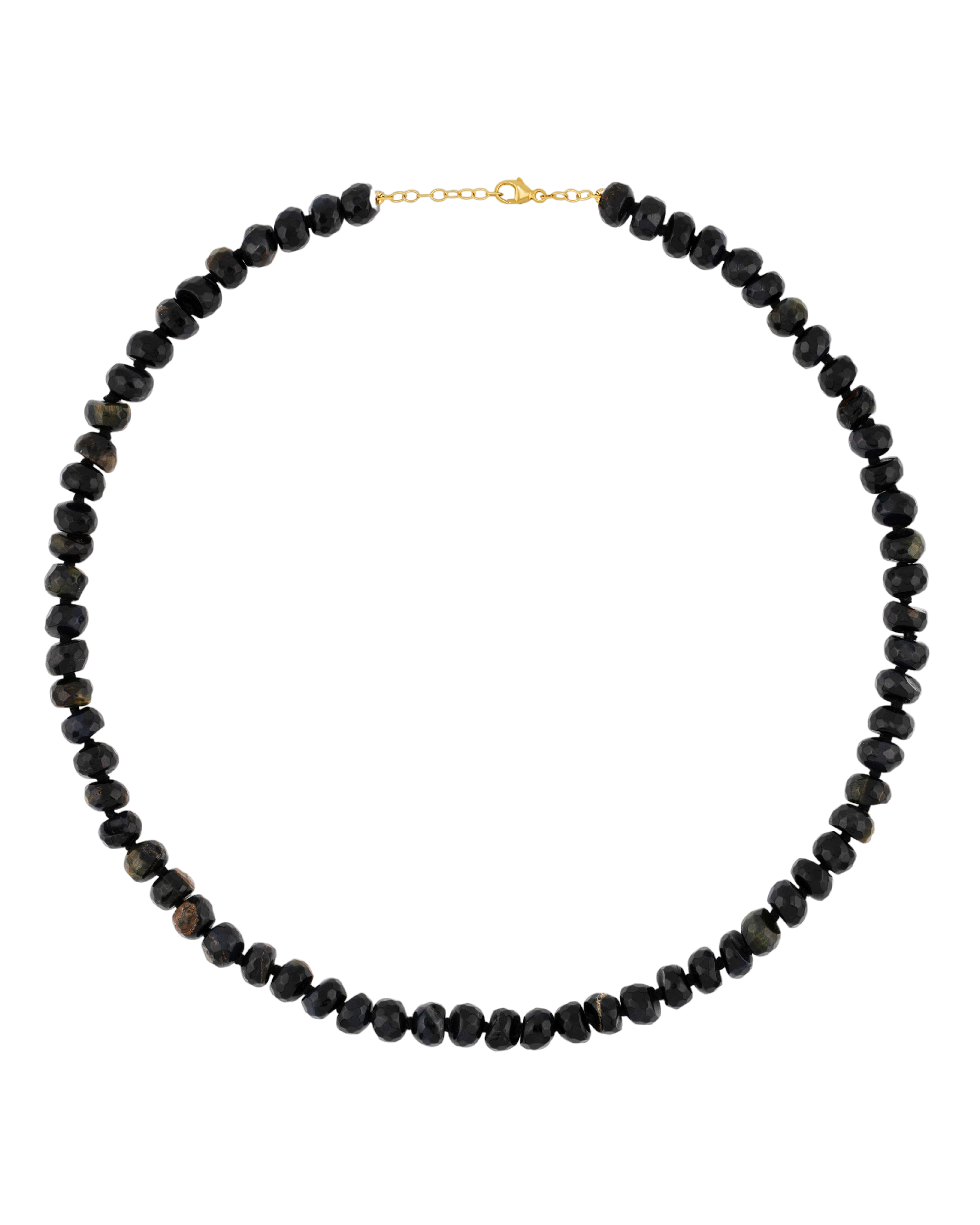 Oracle black spinel necklace