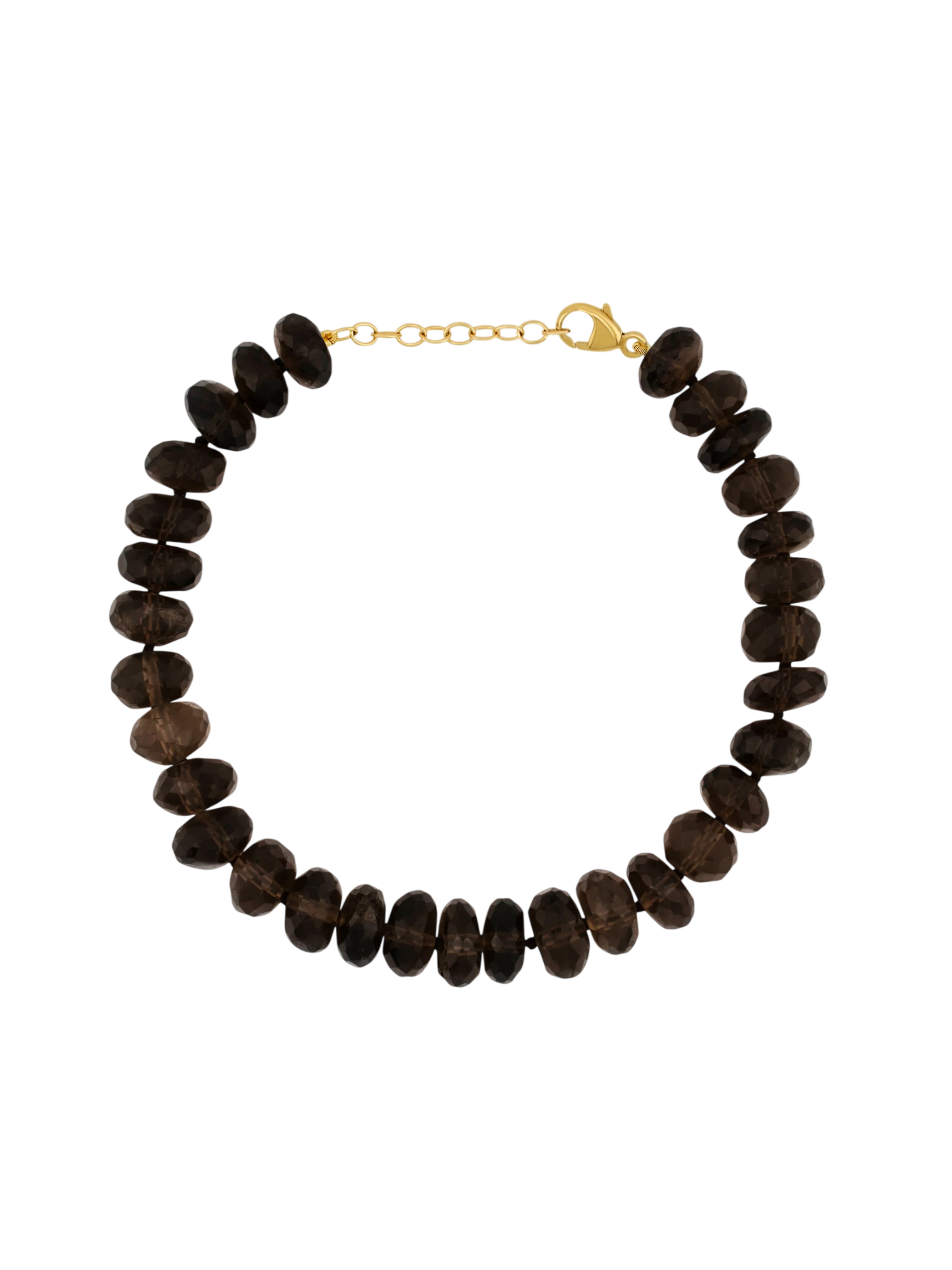 Oracle Smoky Quartz Large Gemstone Bracelet photo